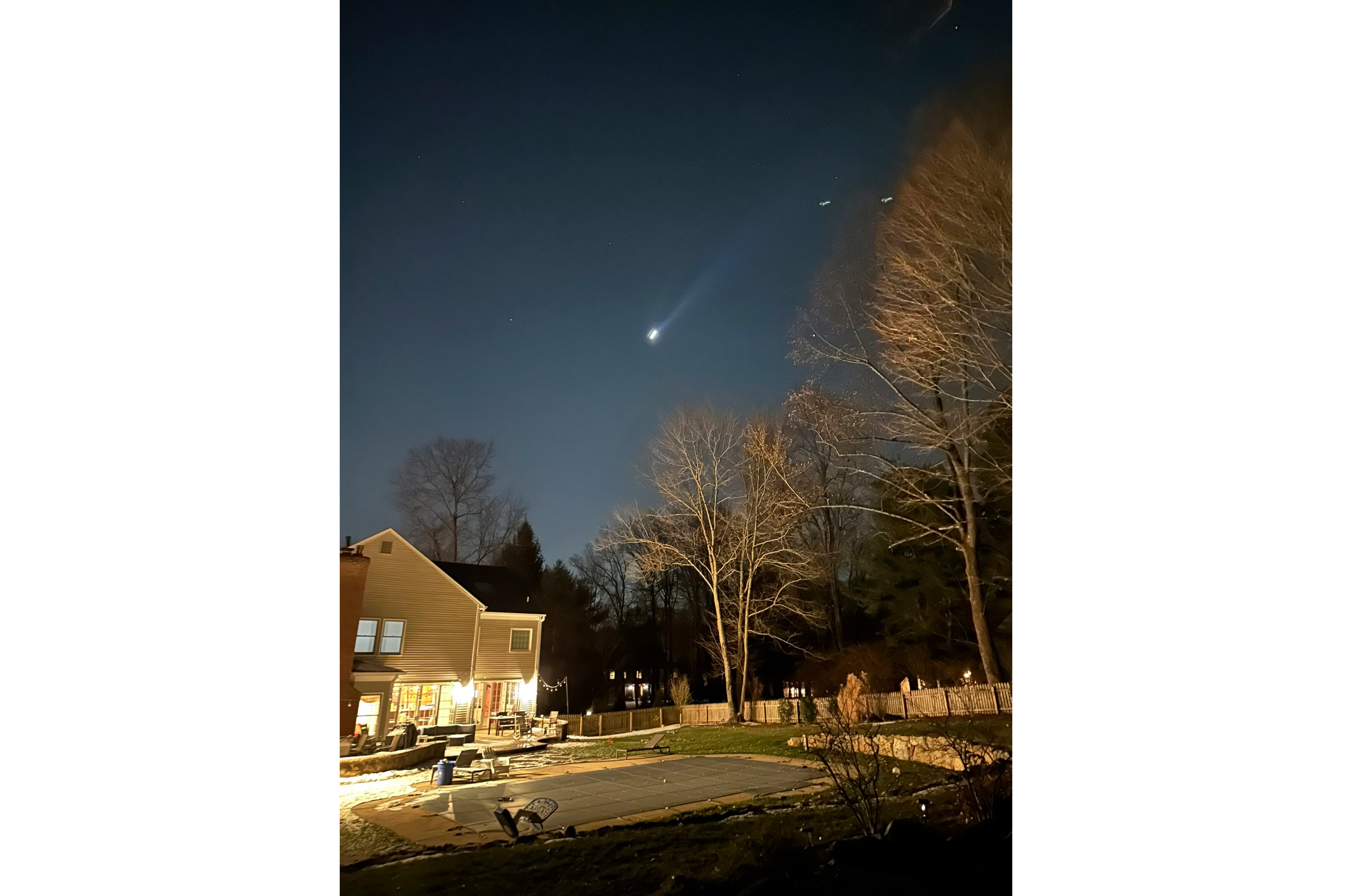 Multiple drones are seen over Bernardsville, New Jersey. Some people think it is a government operation behind the sightings and others believe it is aliens