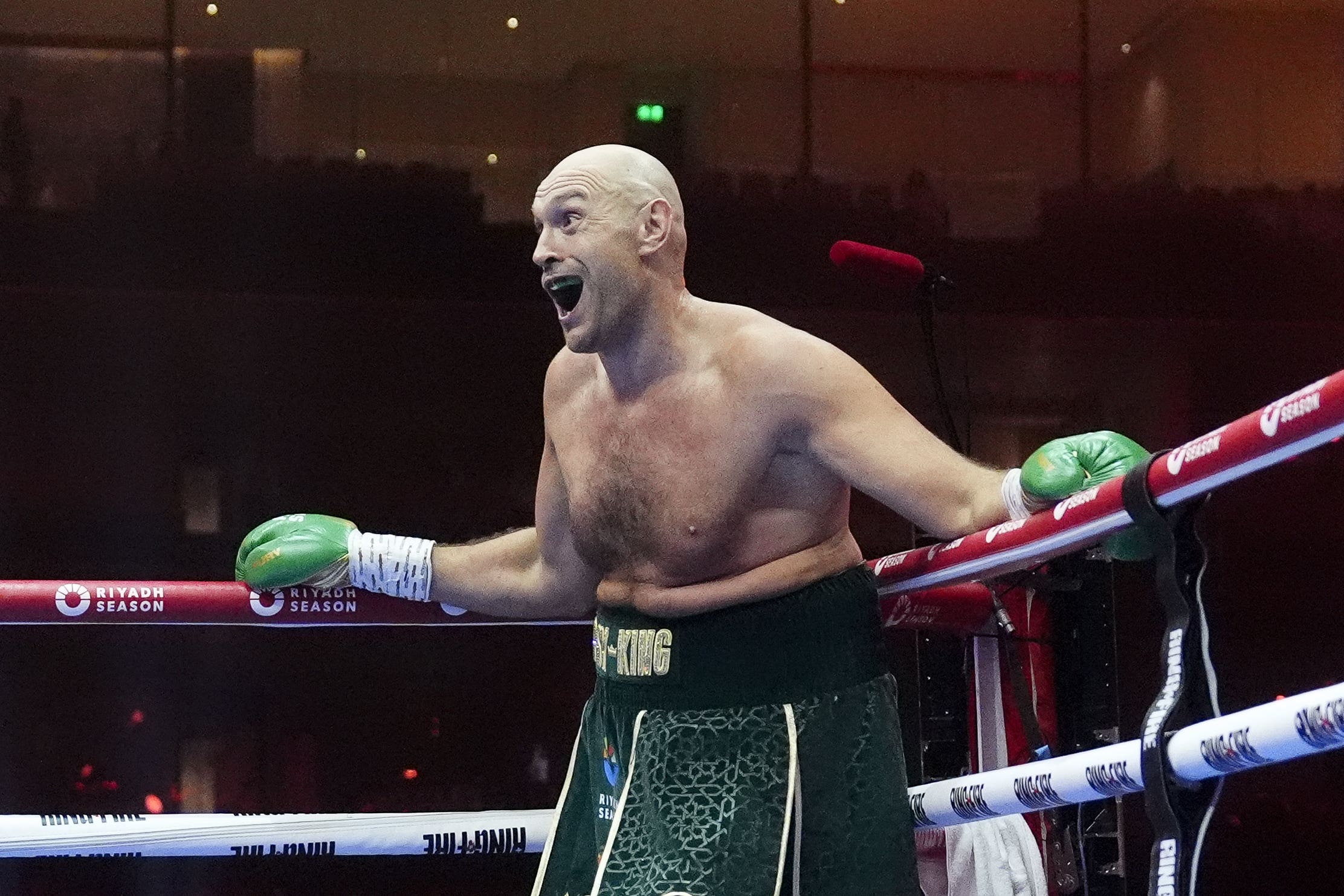 Tyson Fury will change his approach to showboating during his rematch (Nick Potts/PA)