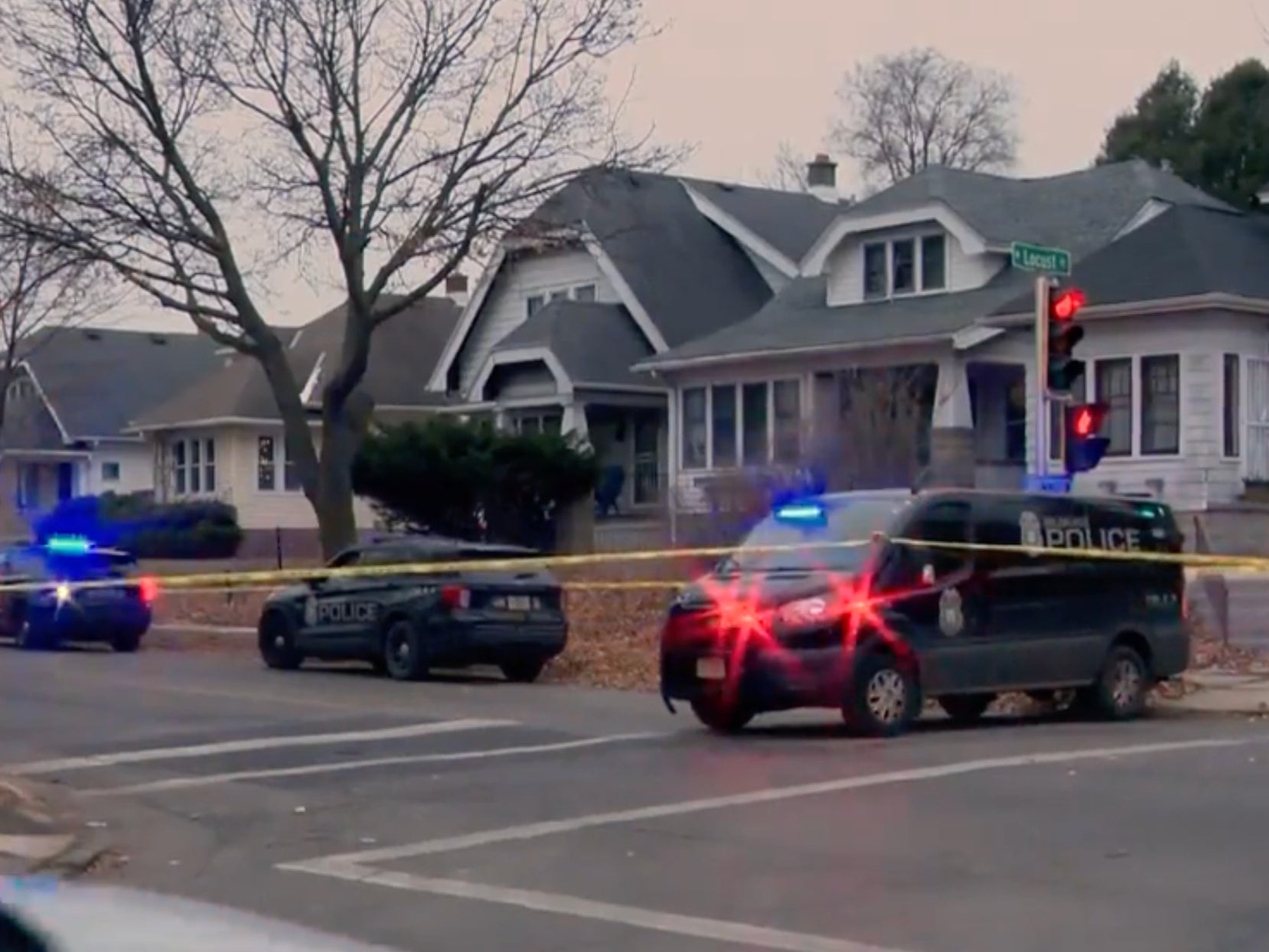 Milwaukee police were at the home over the weekend following the deadly shooting