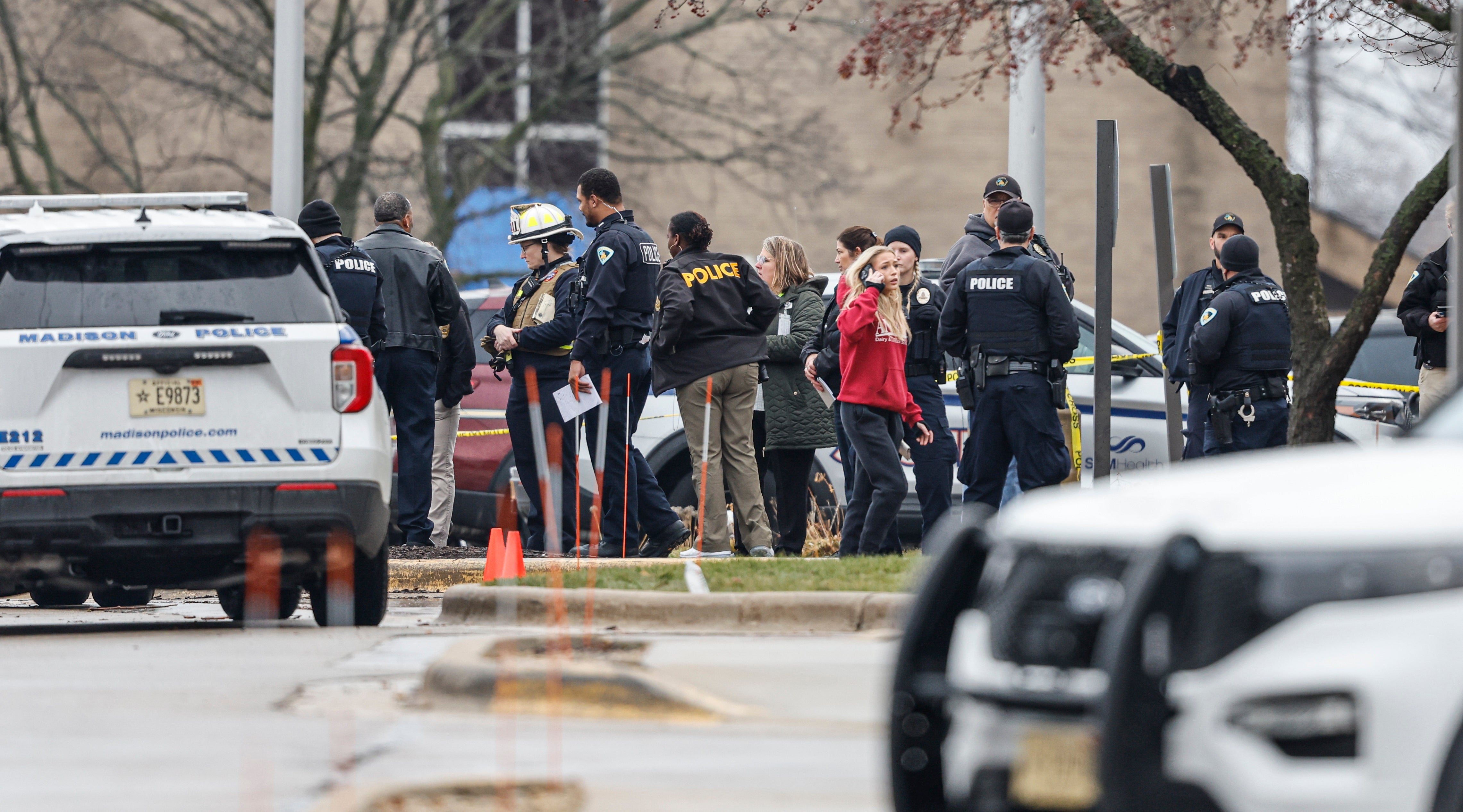 The school is still an active crime scene after Natalie Rupnow shot dead a student and teacher and then herself