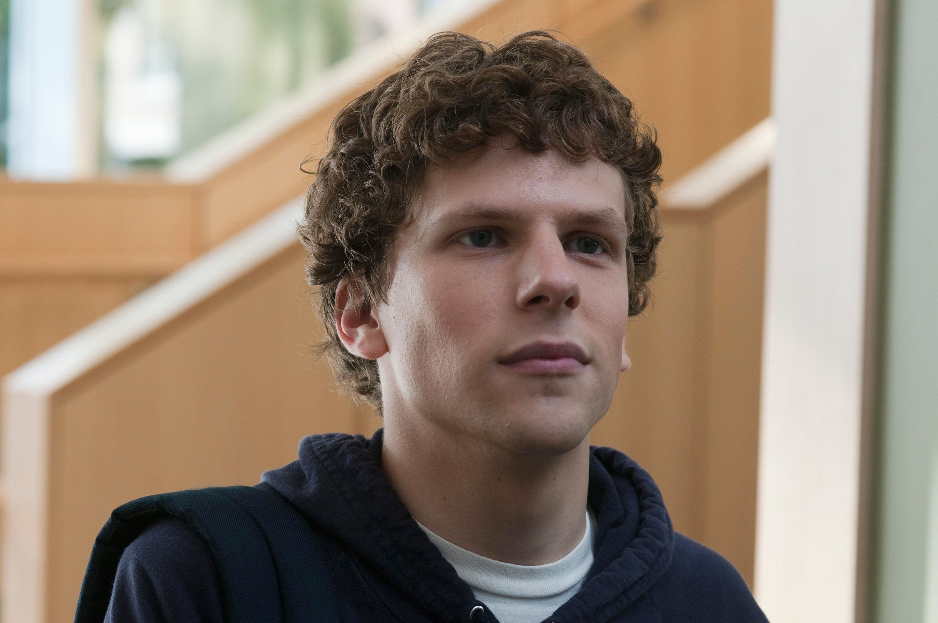 Jesse Eisenberg in a scene from ‘The Social Network’