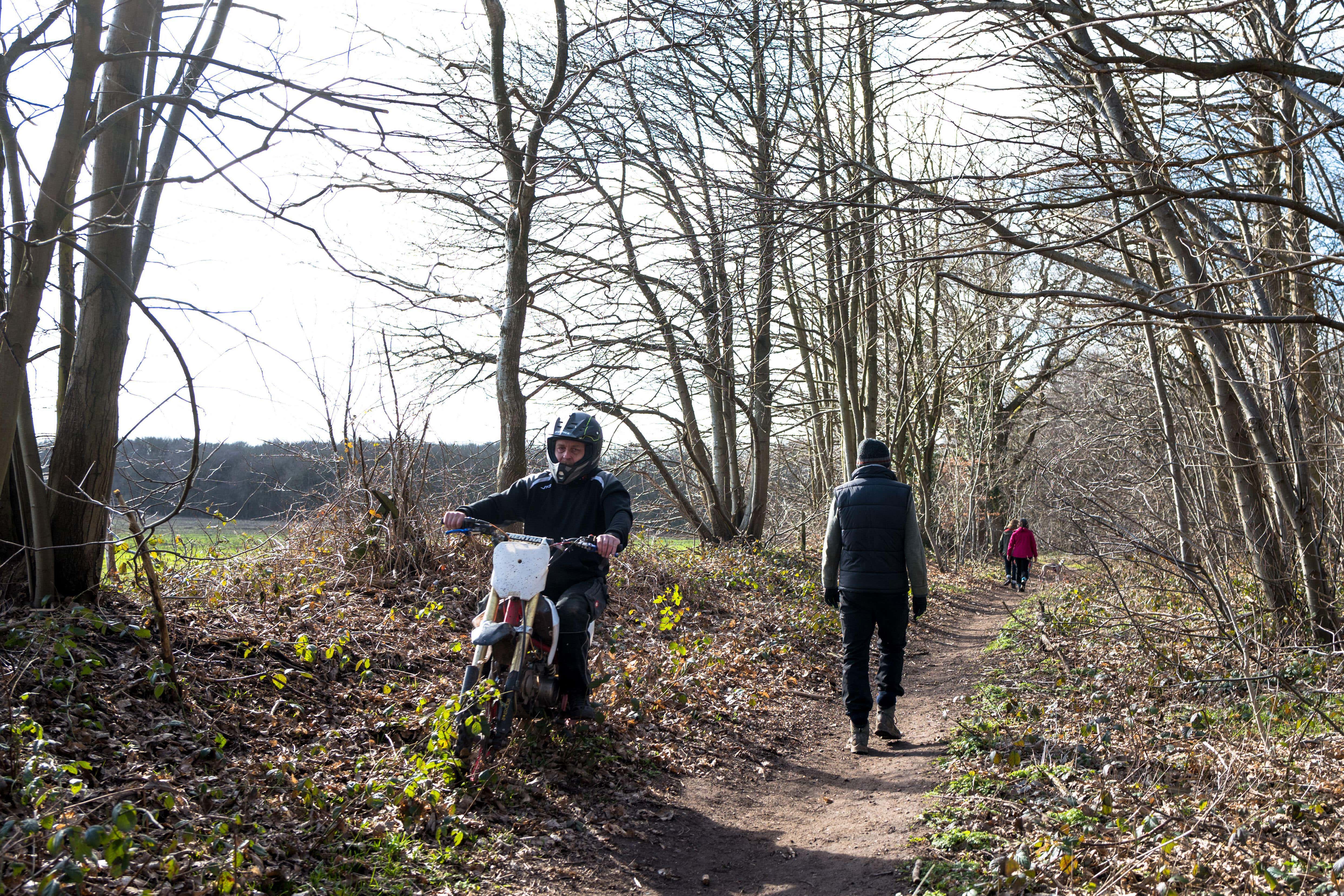 Luke Akehurst tabled the Off-road Bikes (Police Powers) Bill on Tuesday (Alamy/PA)