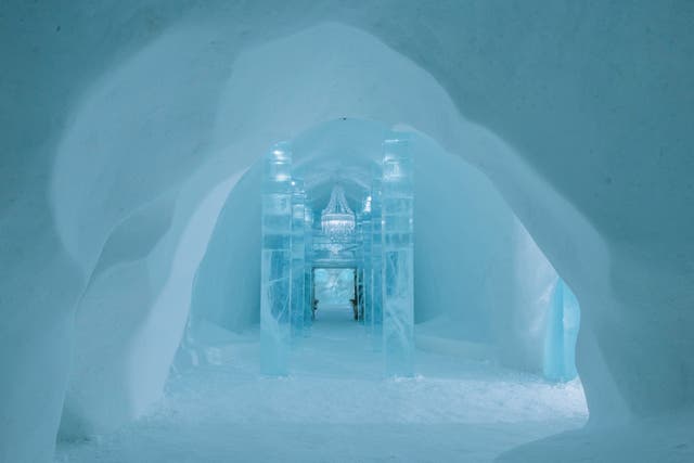 <p>Icehotel 35 has 12 art suites, one main hall and one ceremony hall </p>