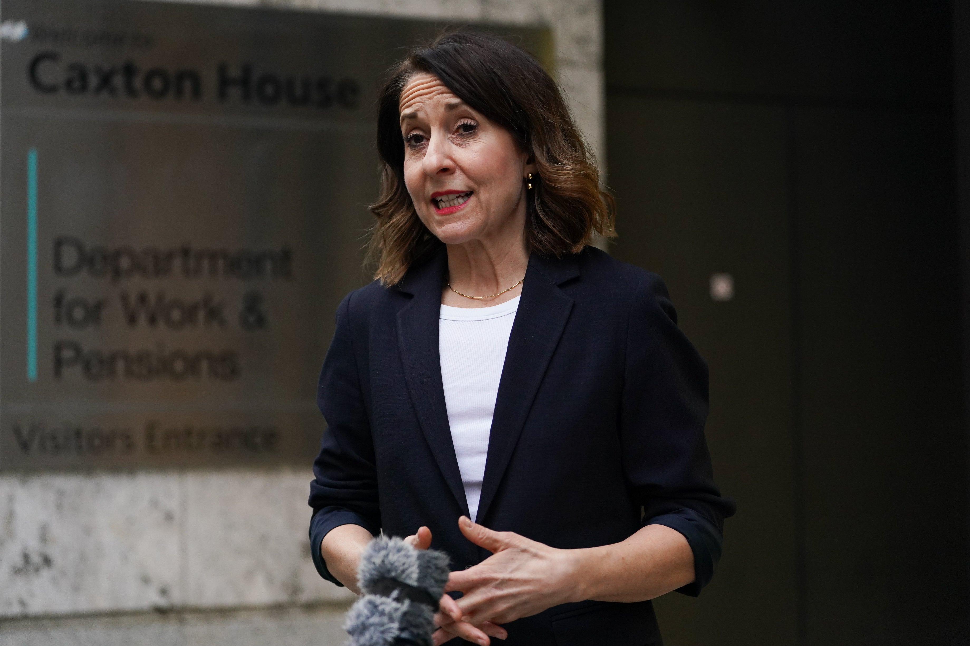 Work and pensions secretary Liz Kendall rejected calls for individuals affected to be compensated