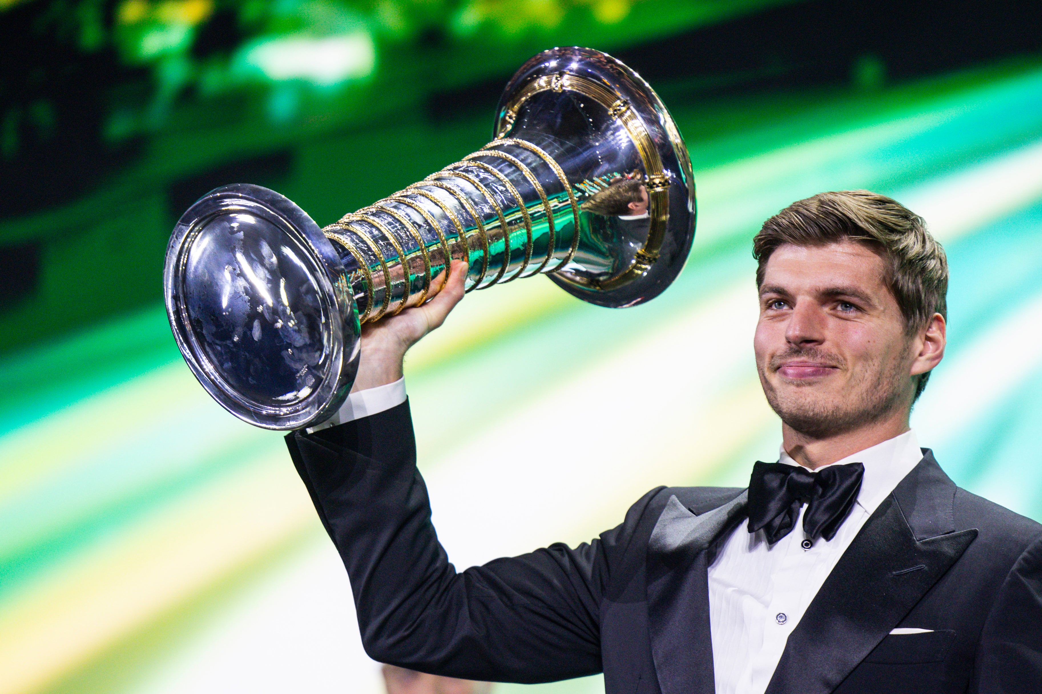 F1 Champion Max Verstappen at the FIA Awards 2024