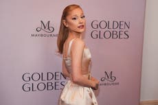 Ariana Grande channels Marilyn Monroe in vintage Dior at Golden Globes First-Time Nominee lunch