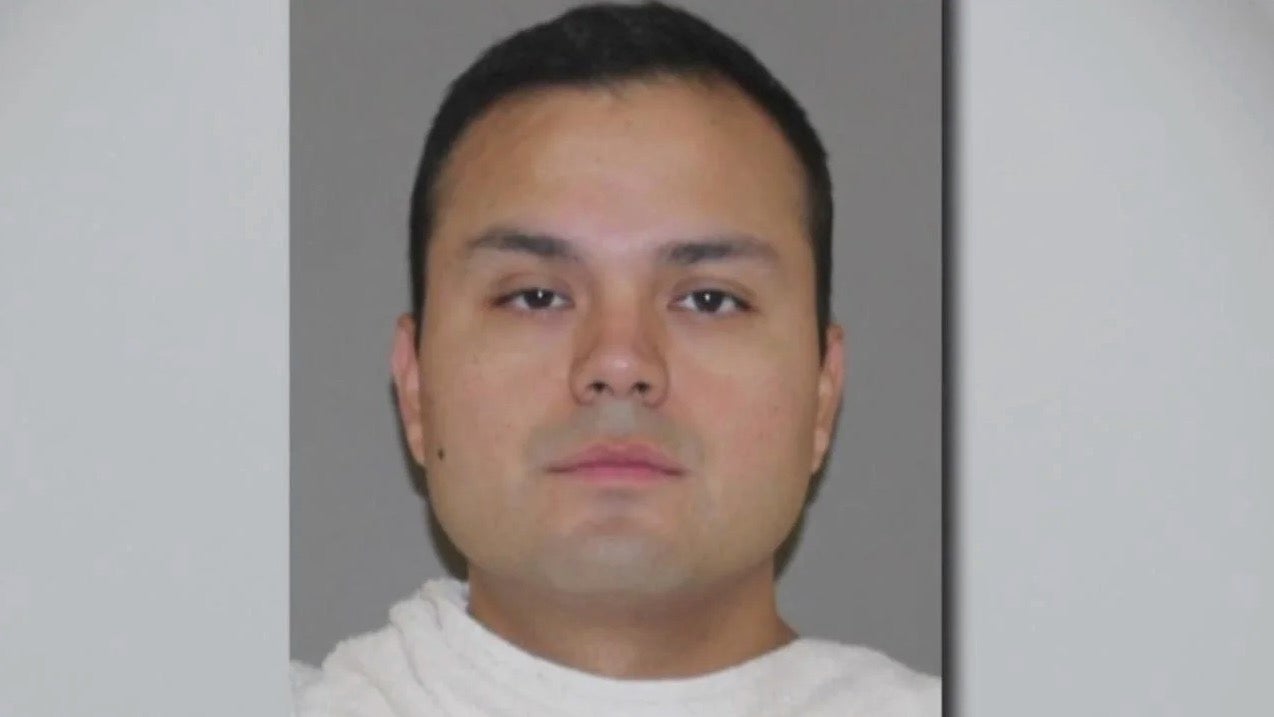 Filemon Perez handed himself in to the Denton County Jail on December 9 for the alleged assault