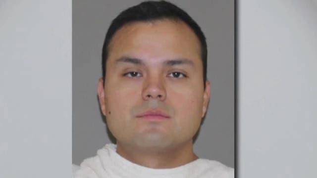 <p>Filemon Perez handed himself in to the Denton County Jail on December 9 for the alleged assault   </p>