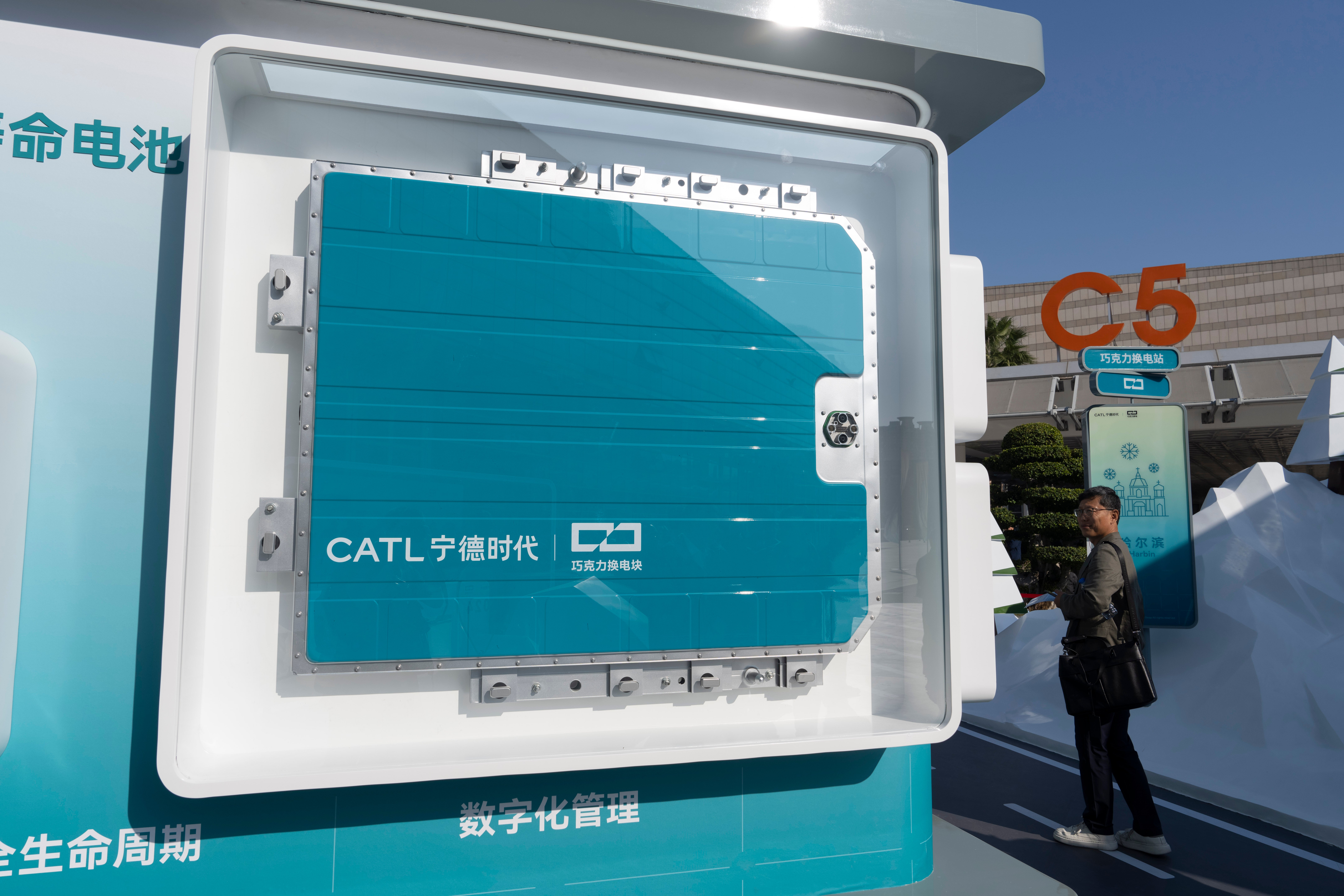 China CATL Battery Swapping