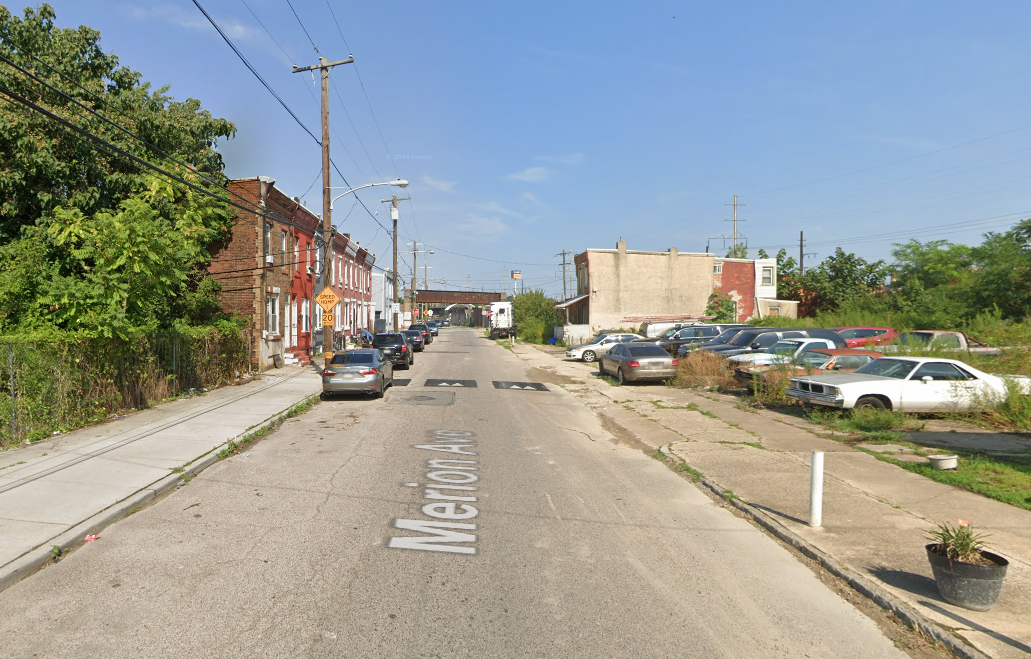 Police responded to the address on Merion Road (pictured) to find Andrew Gaudio, 25, dead and his mother paralyzed