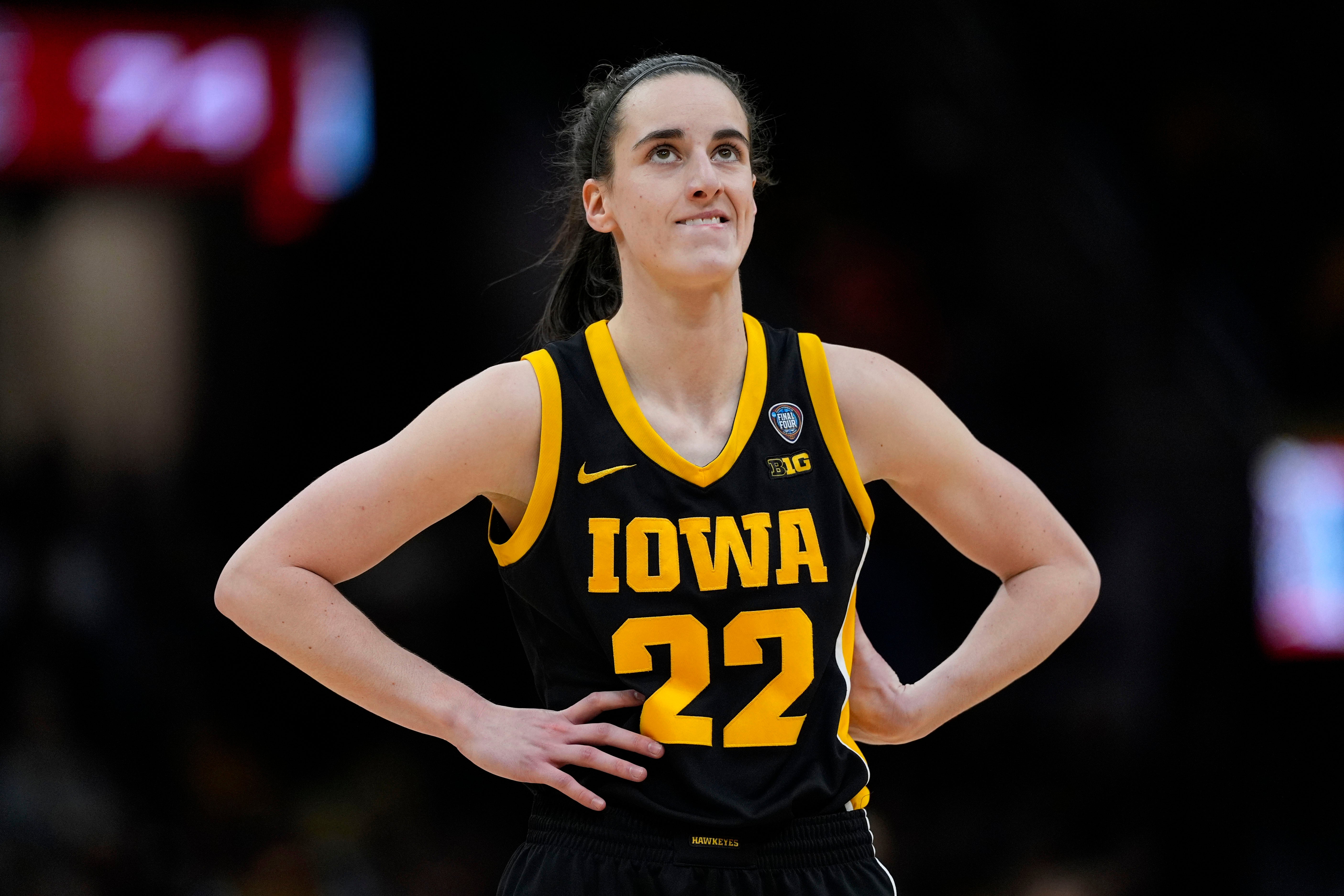 Iowa Clark Jersey Retirement