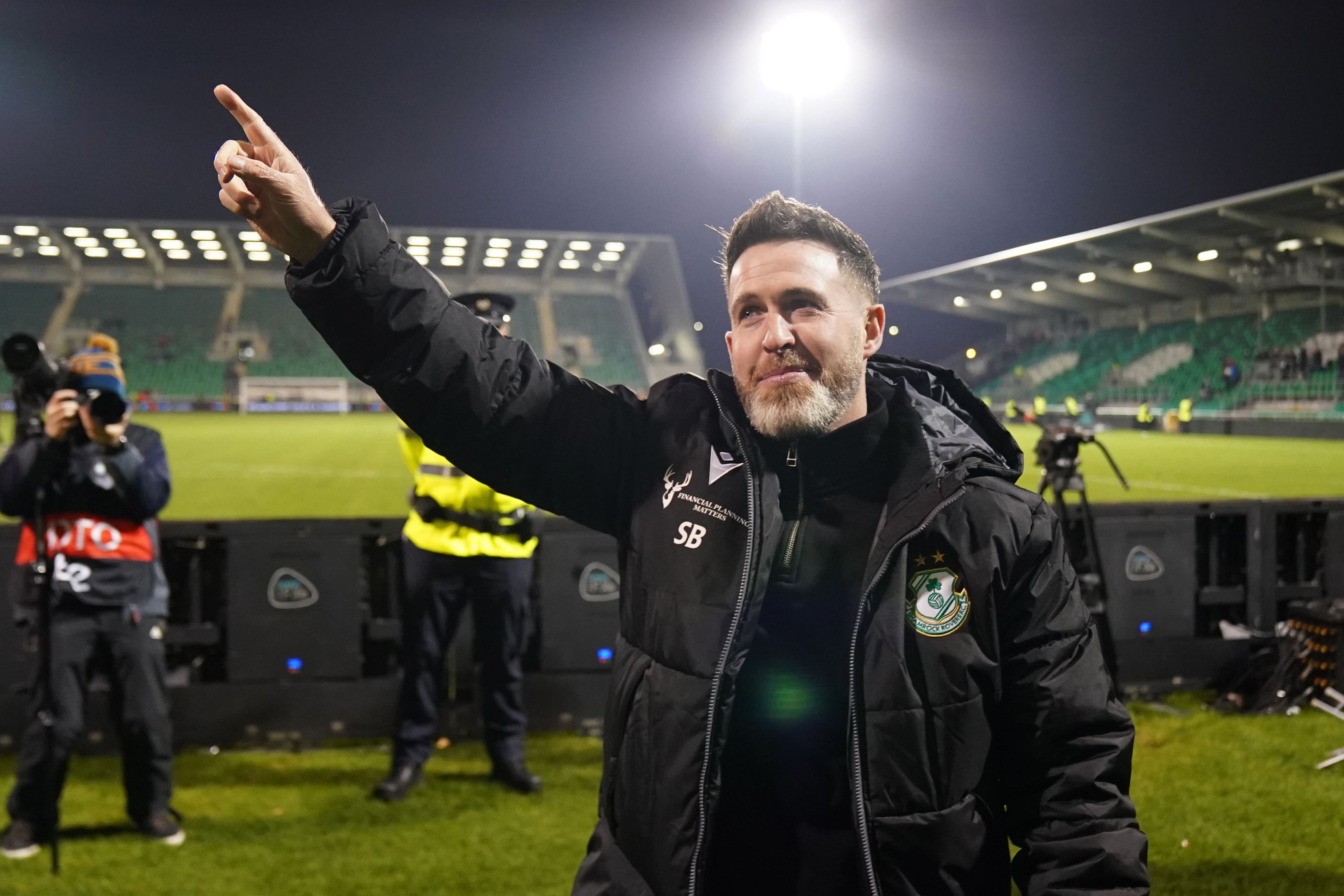 Shamrock Rovers boss Stephen Bradley praised Chelsea counterpart Enzo Maresca for giving the club a “clear identity” (Brian Lawless/PA)