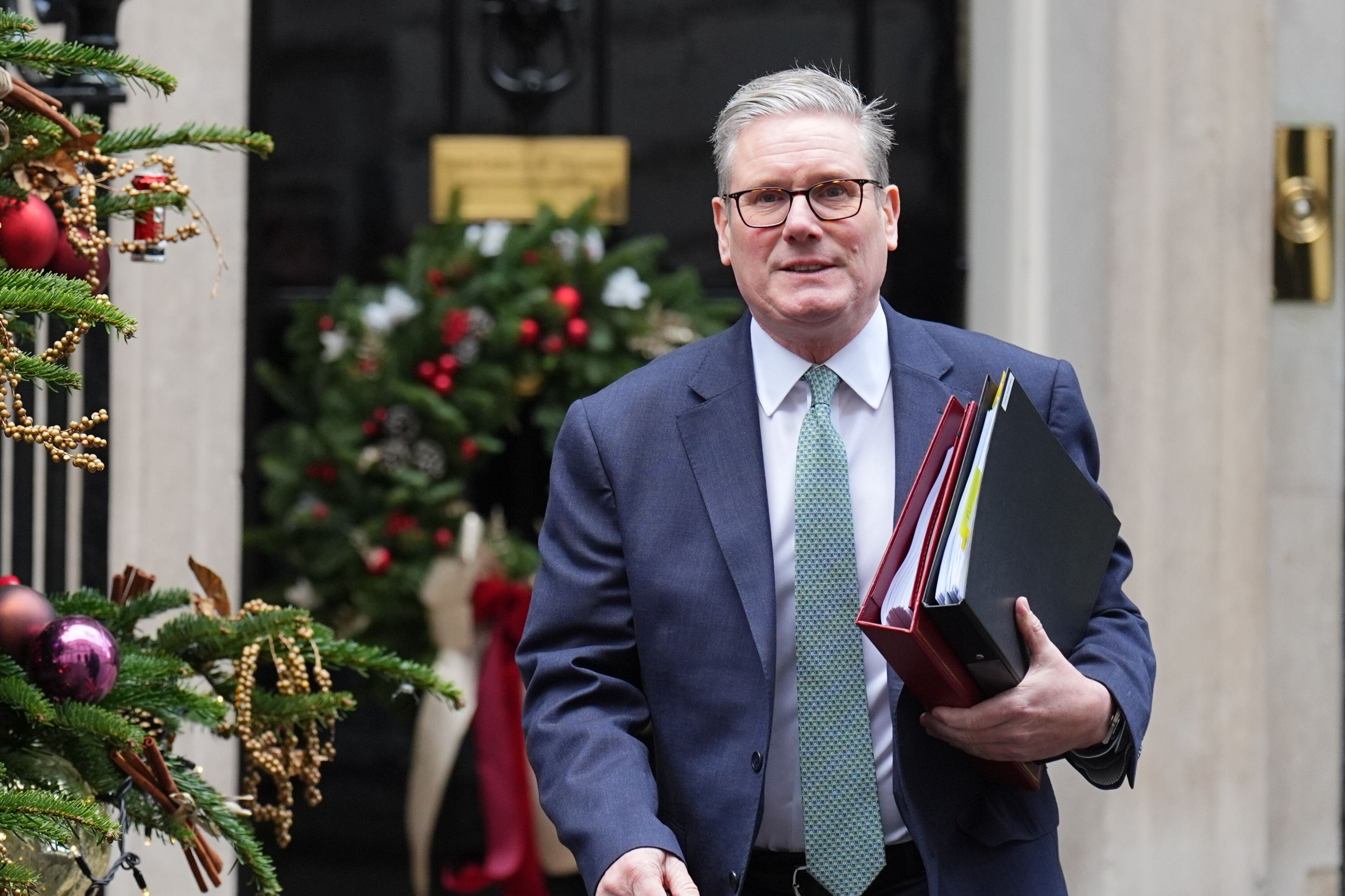 Prime Minister Sir Keir Starmer outside 10 Downing Street (James Manning/PA)