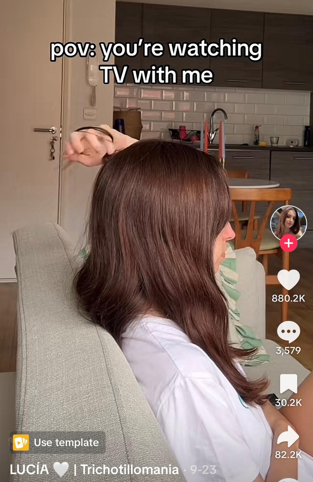 Lucia’s most-watched TikTok video with 15.6 million views (TikTok/PA Real Life)