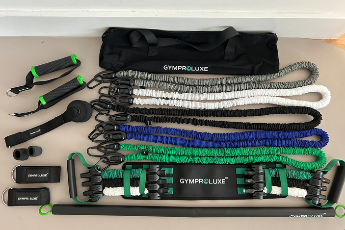 Best pilates equipment IndyBest review Gymproluxe portable all-in-one gym bundle