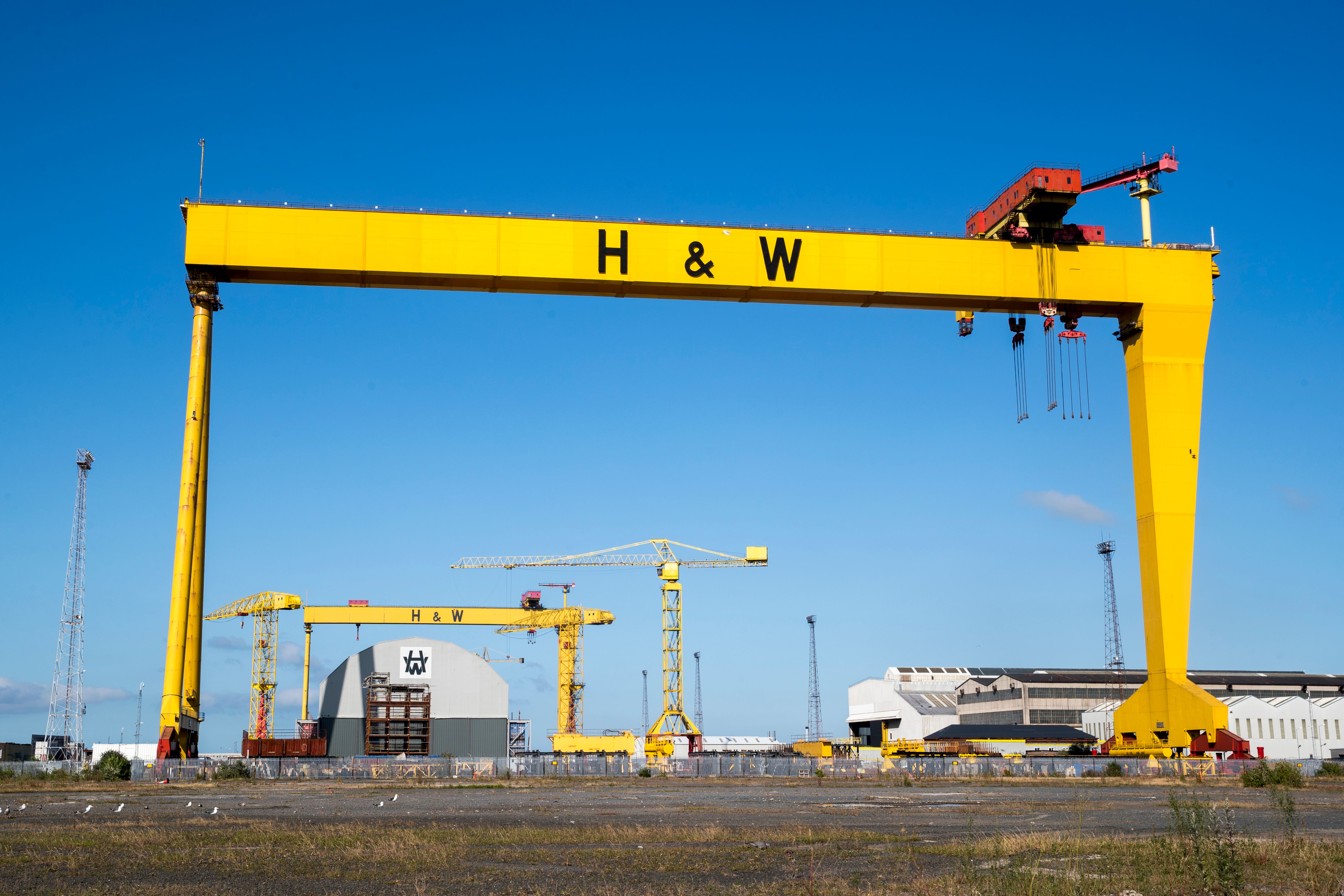 The deal with Navantia will secure 1,000 jobs across the UK (Liam McBurney/PA)