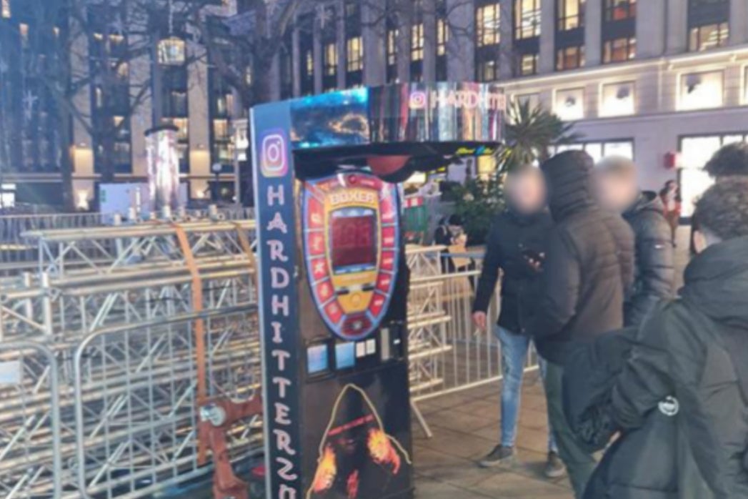 The boxing machines have enticed visitors to the city to spend money