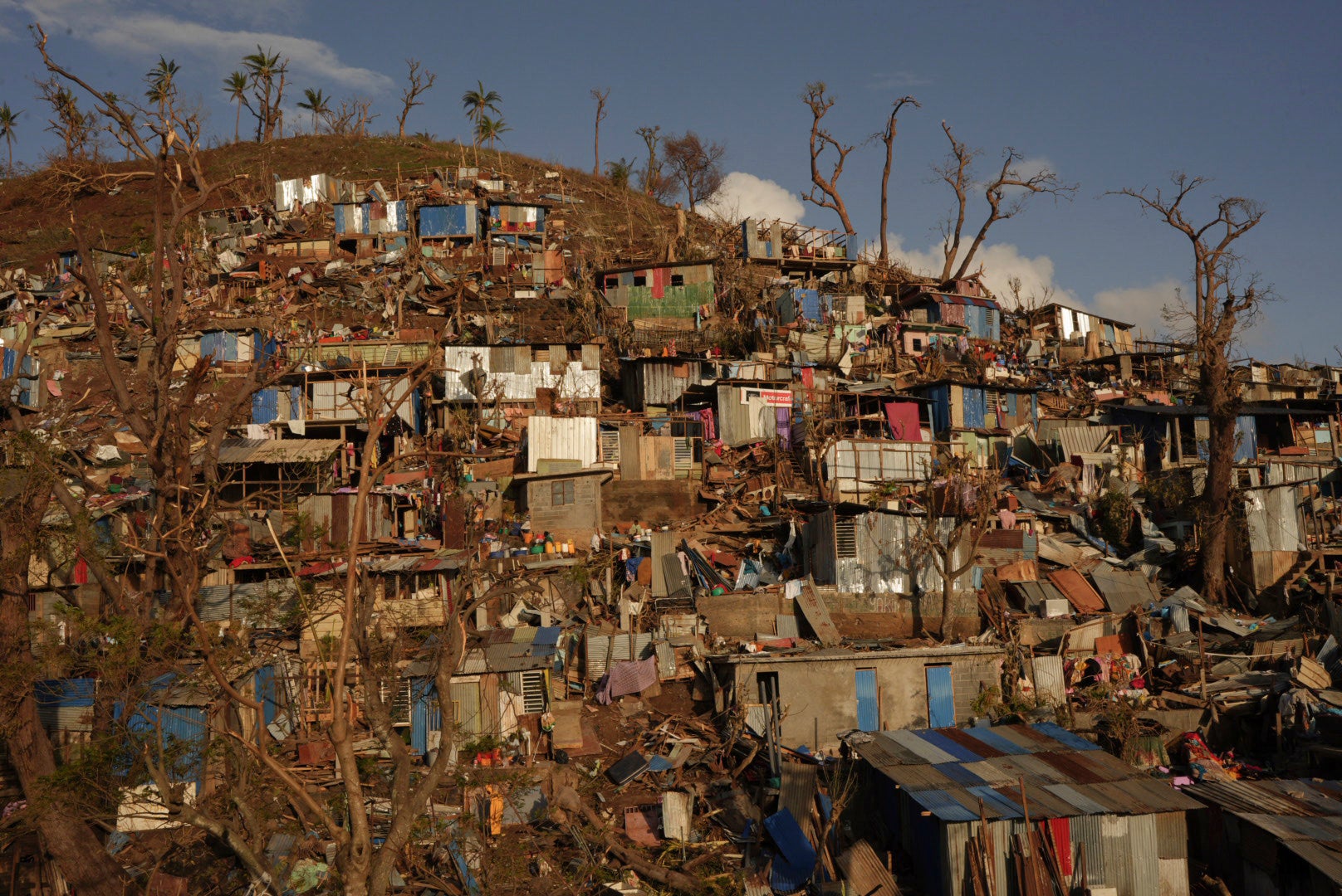 APTOPIX Mayotte Cyclone Chido