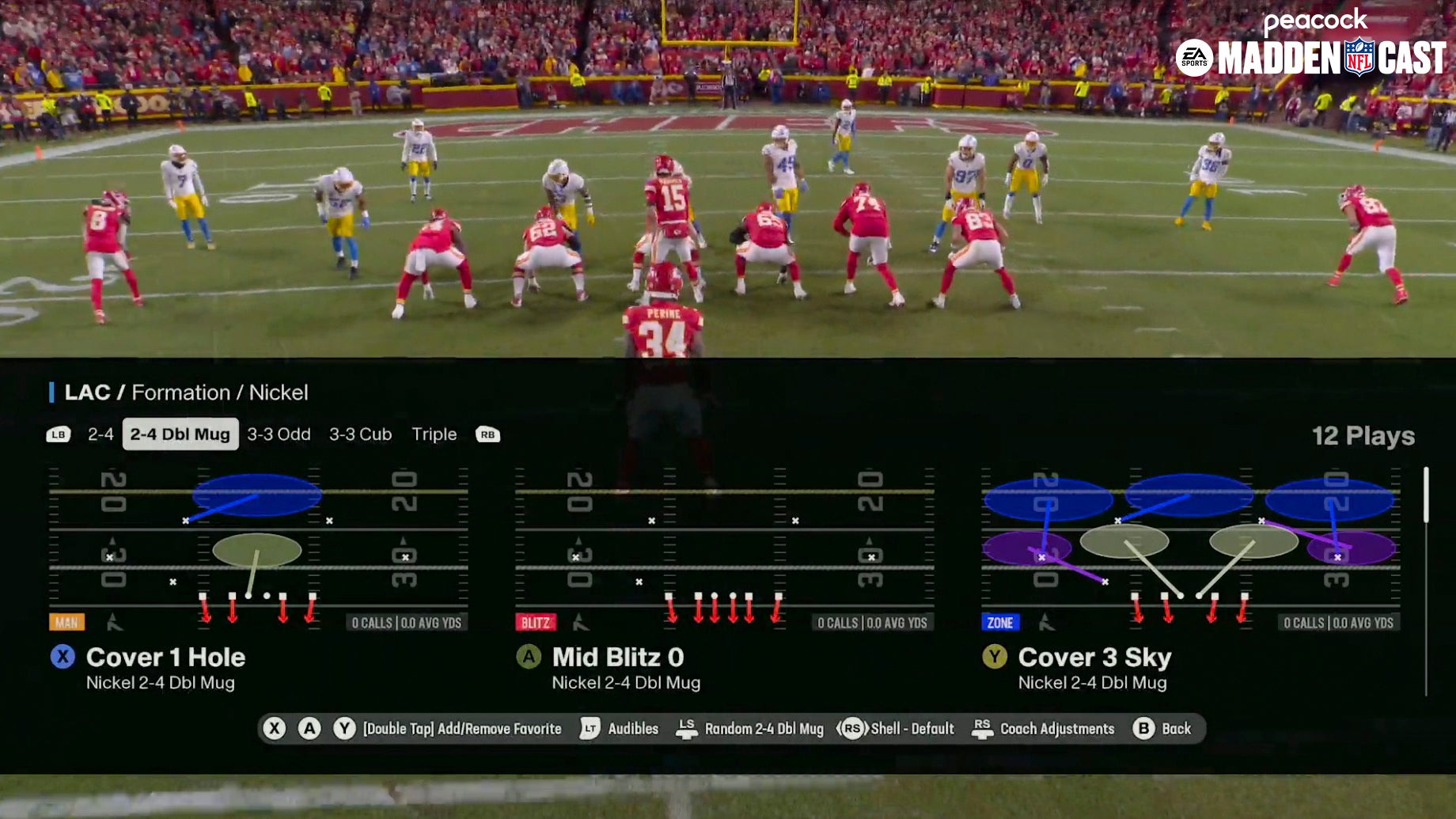 NBC Madden Altcast Football