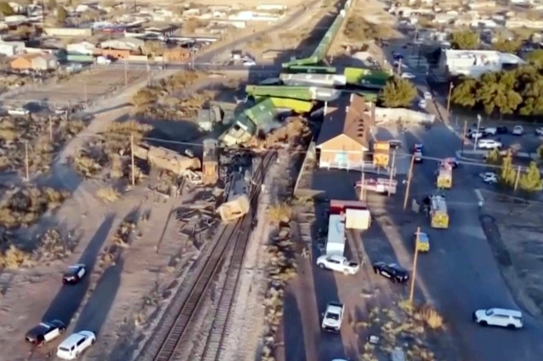 US Texas Train Crash