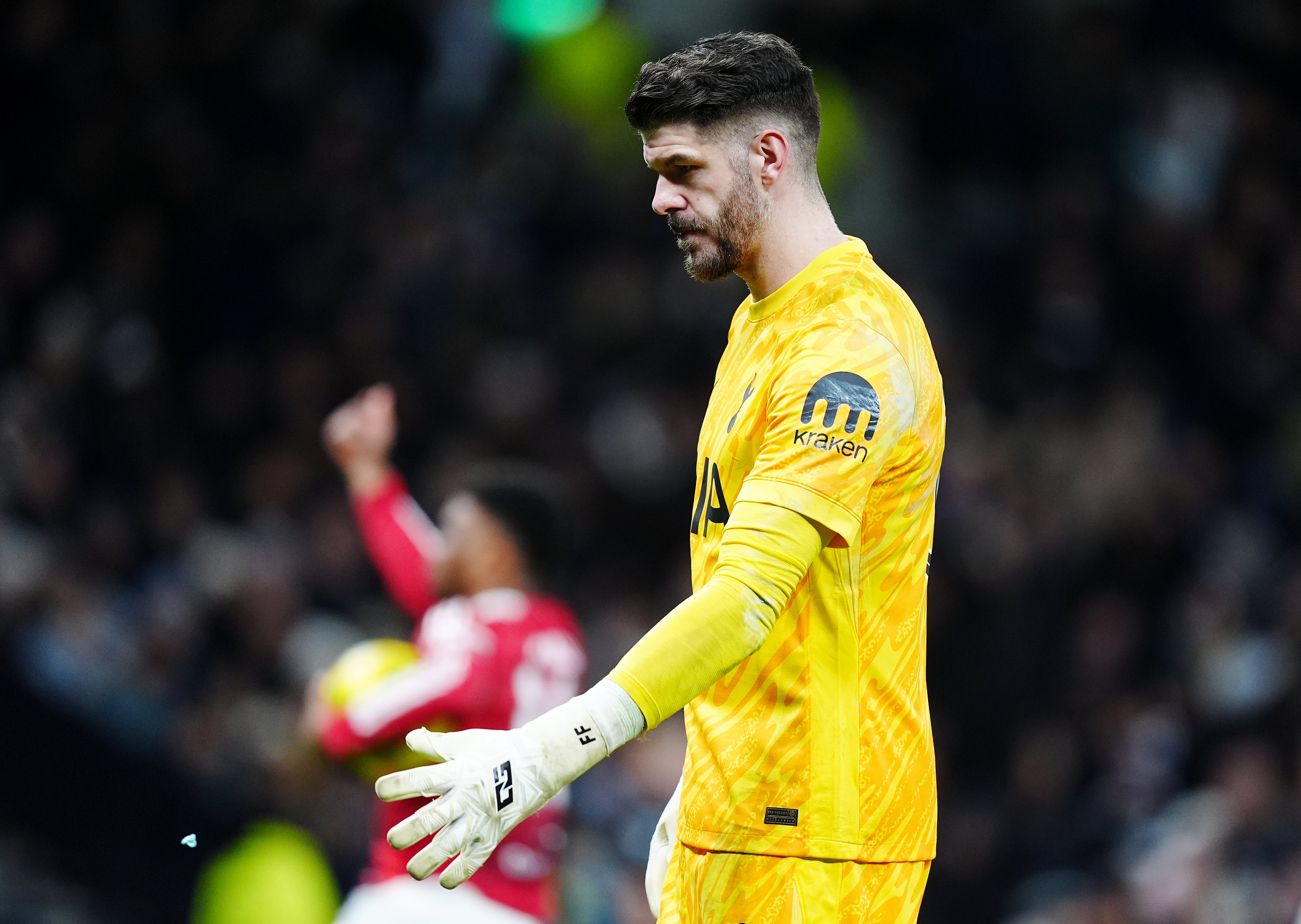 Fraser Forster made two costly late errors (Mike Egerton/PA)