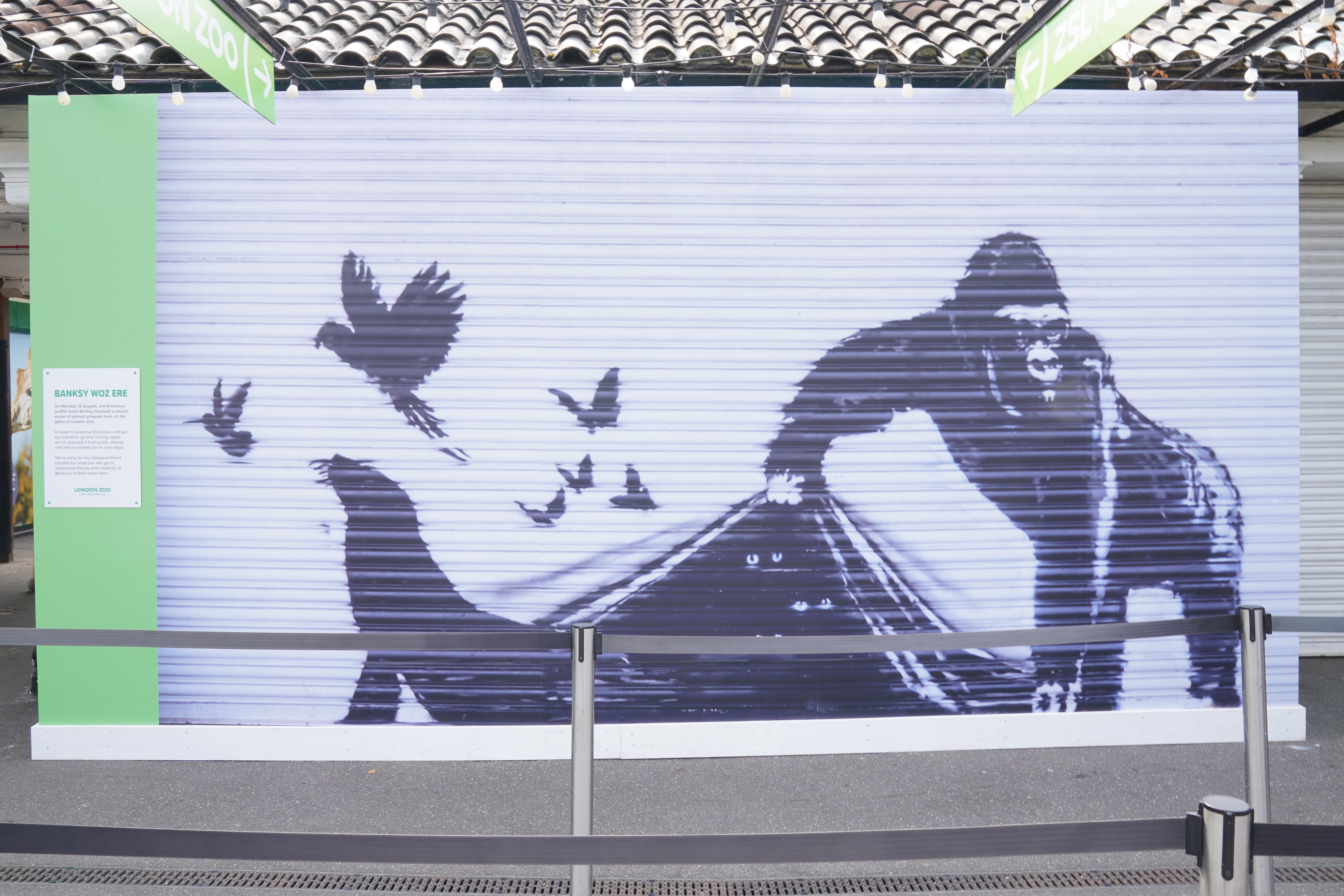 Banksy pieces have popped up around the world