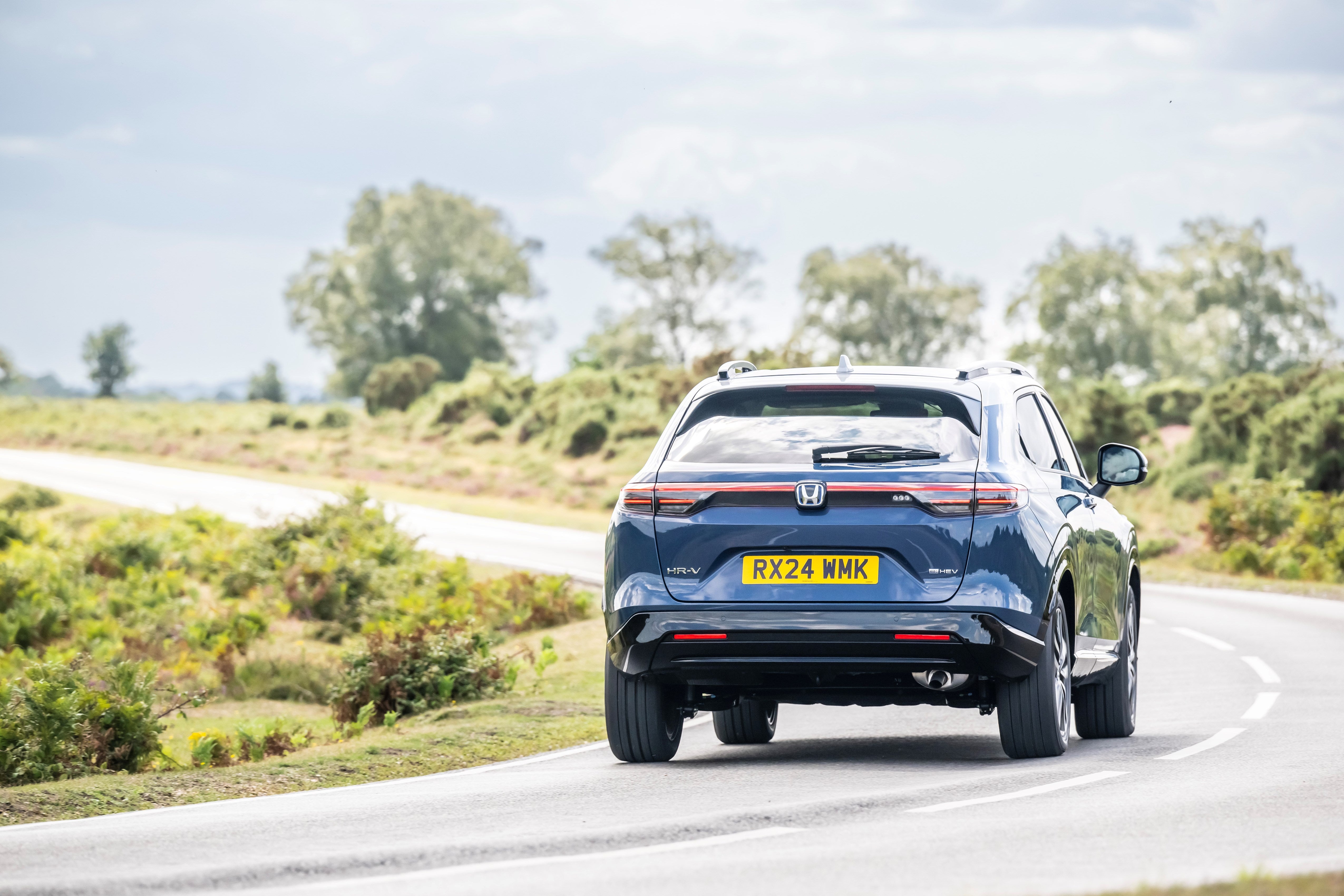 The long and winding road: the HR-V can struggle a little under hard acceleration