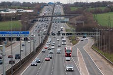 Travel news live: Traffic chaos to hit Christmas getaway as weather warnings issued