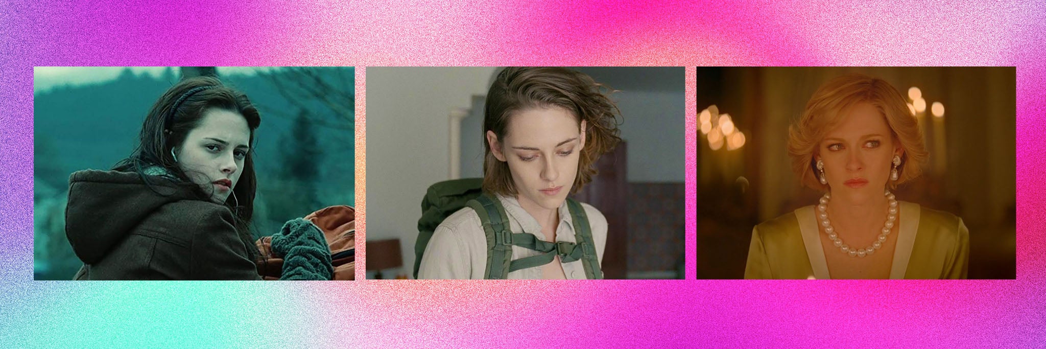 Kristen Stewart in ‘Twilight’, ‘Personal Shopper’ and ‘Spencer’