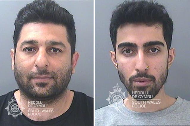 <p>Kaveh Nazari (left) and Smerdis Hakhamanesh  (right) have been sentenced for people smuggling  </p>