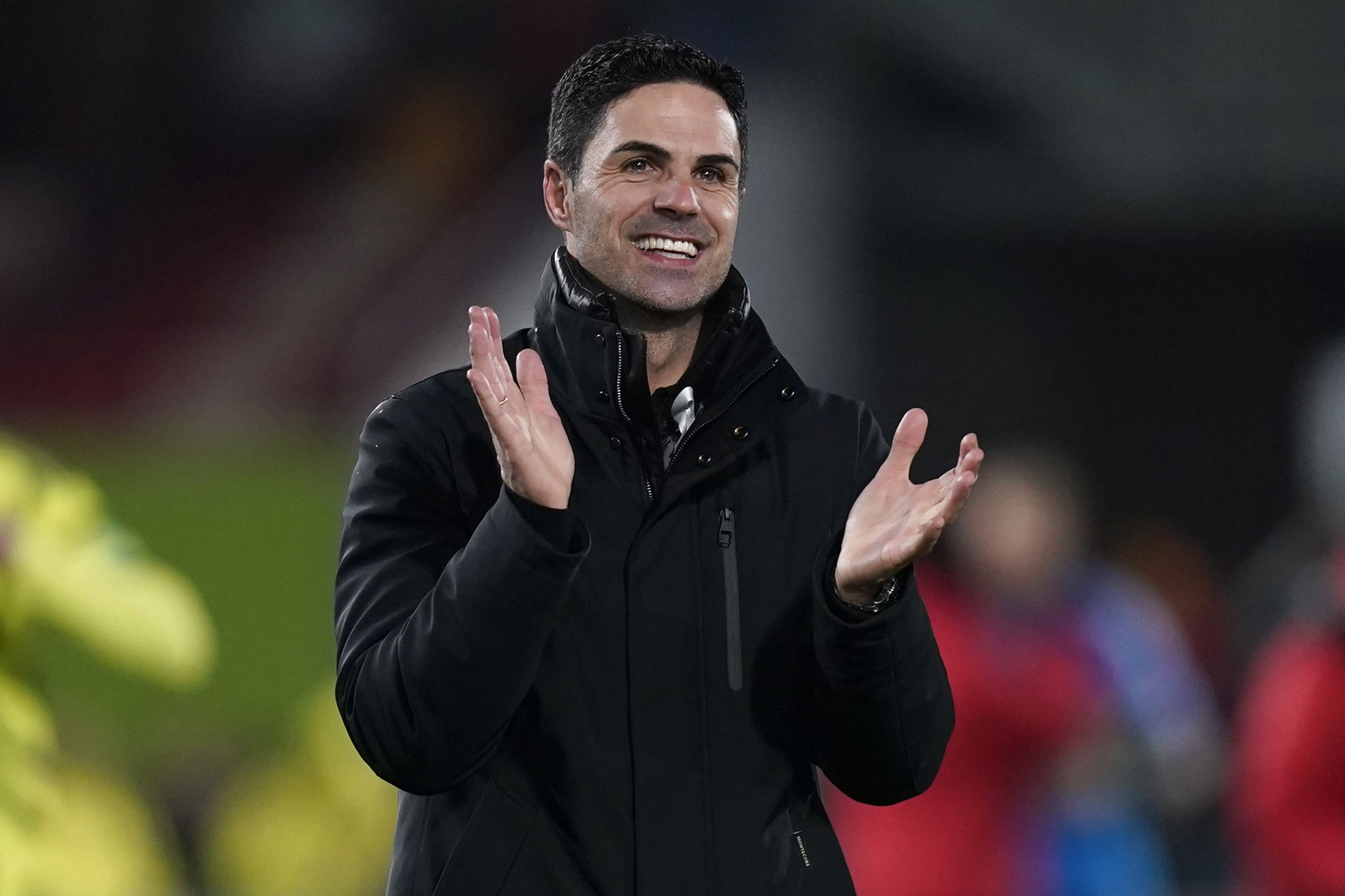 Mikel Arteta admitted he was initially “terrified” to take over at Arsenal (Andrew Matthews/PA)