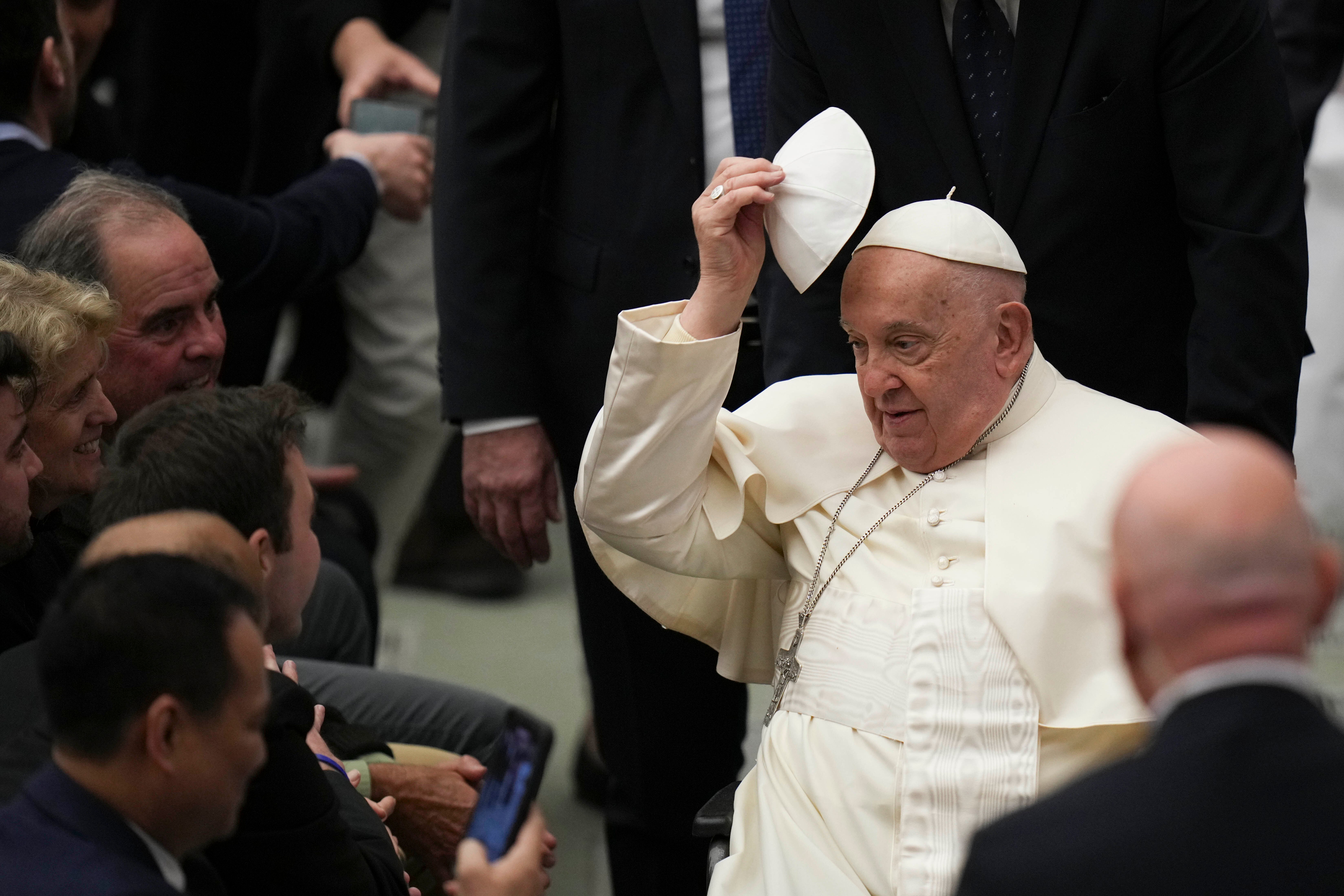 ‘The people say it very well: Gossip is zero,’ said the pontiff