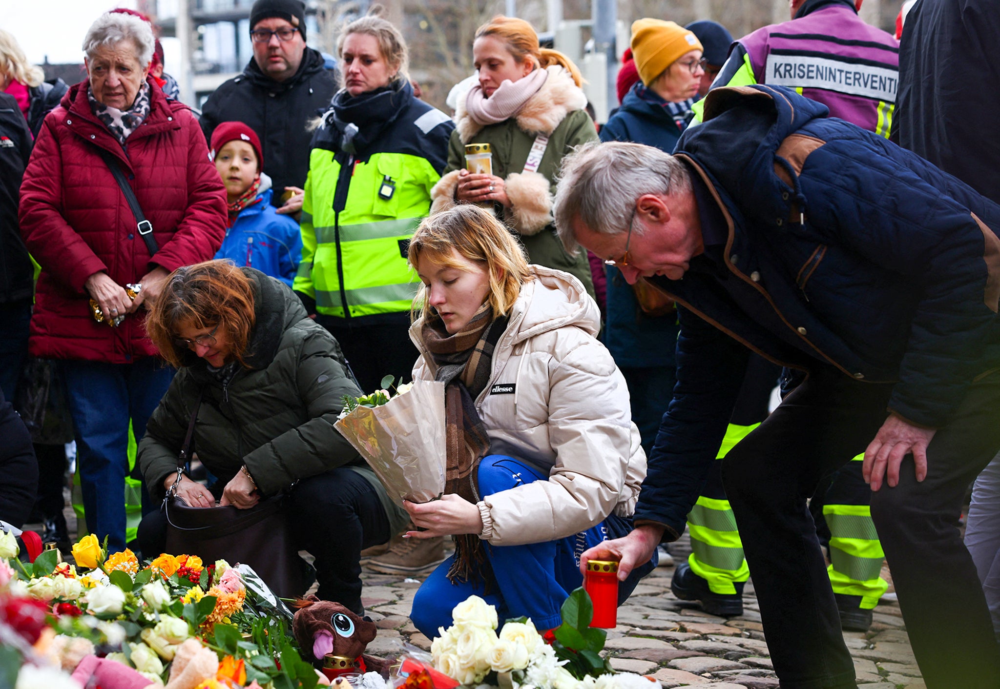 The German city of Magdeburg is mourning the loss of people killed in an attack on a Christmas market