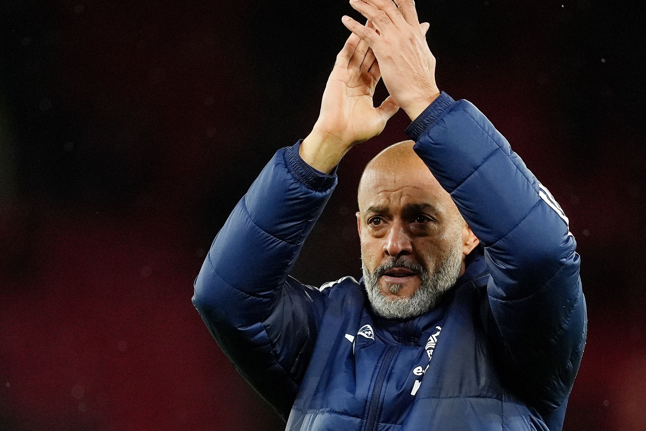 Nuno Espirito Santo said Nottingham Forest have achieved nothing yet after they beat Brentford to consolidate their place in the top four (Martin Rickett/PA)