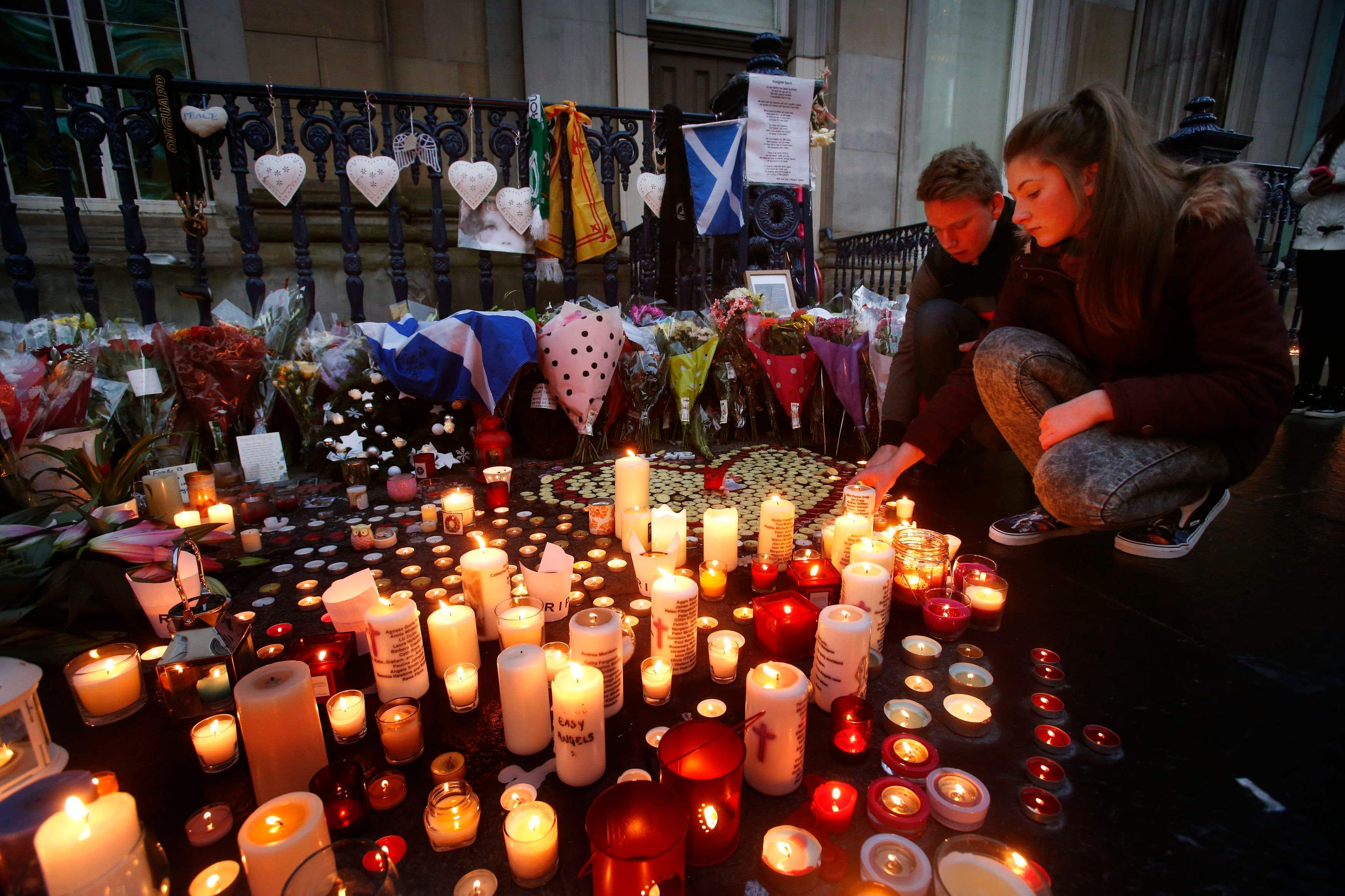 The Glasgow bin lorry crash occurred a decade ago (PA)