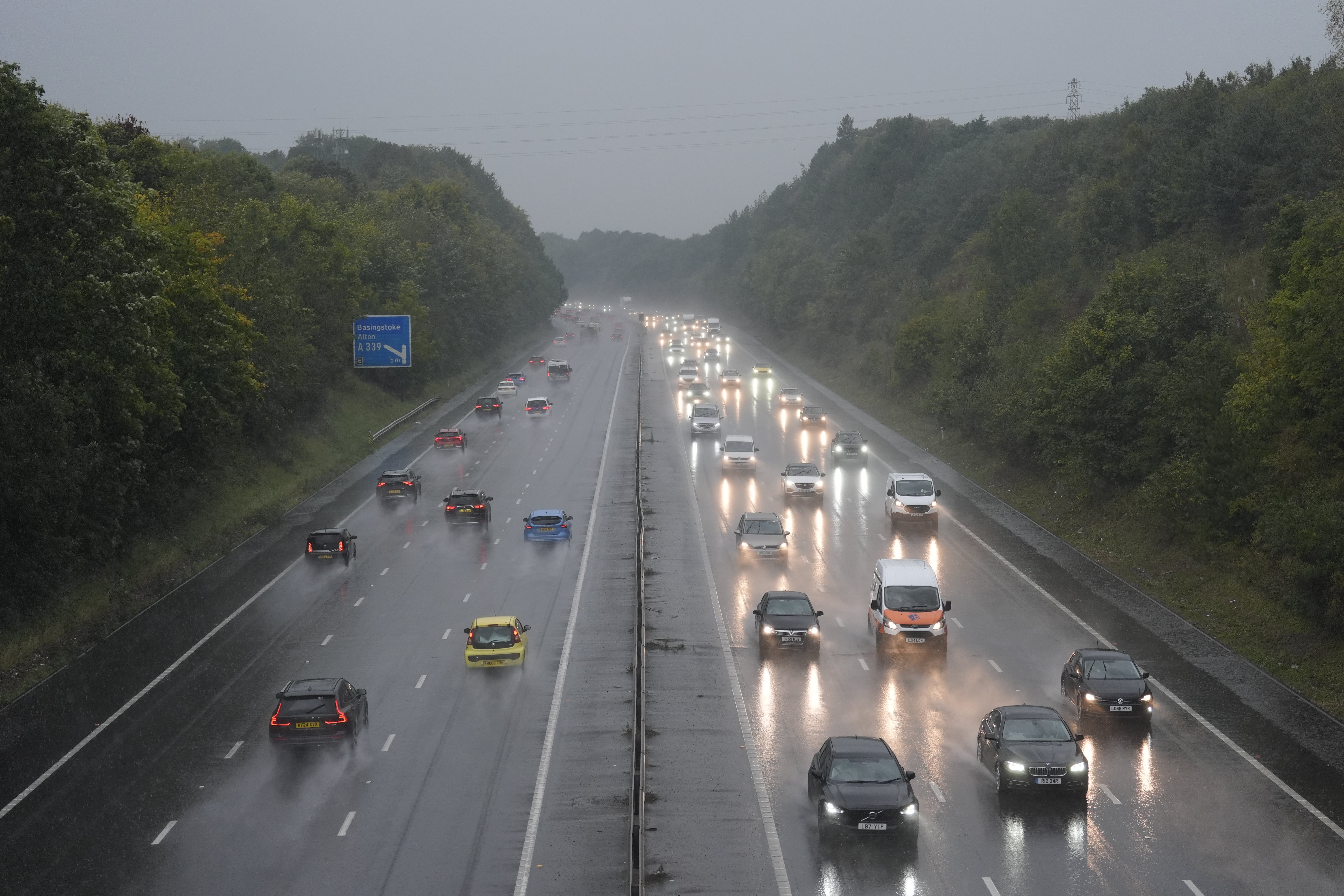 The RAC warned drivers to be extra vigilant when driving