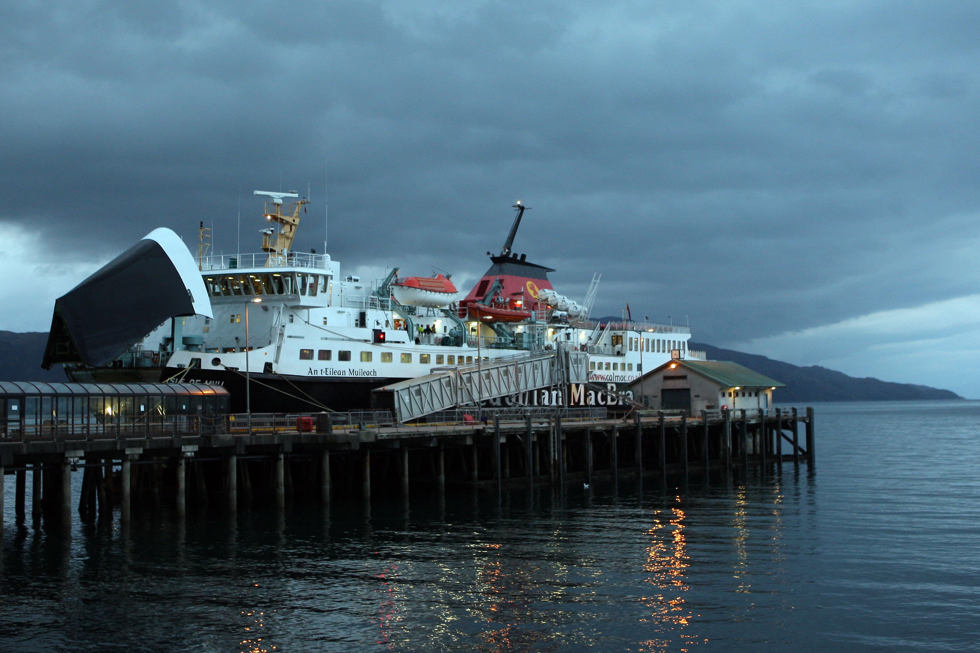 Ferries have been cancelled due to strong winds (PA)