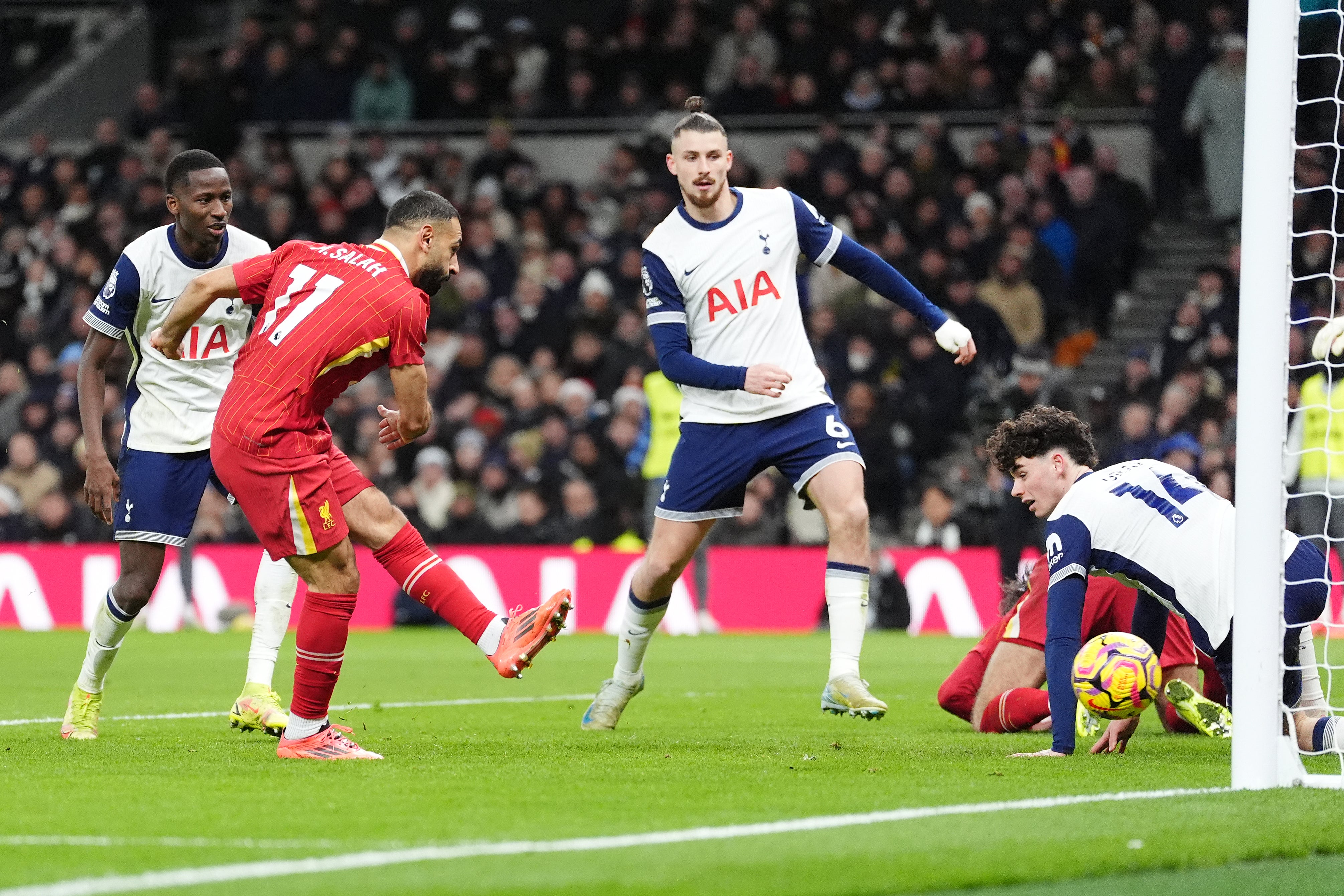 Mo Salah scored twice as the Reds ran rampant