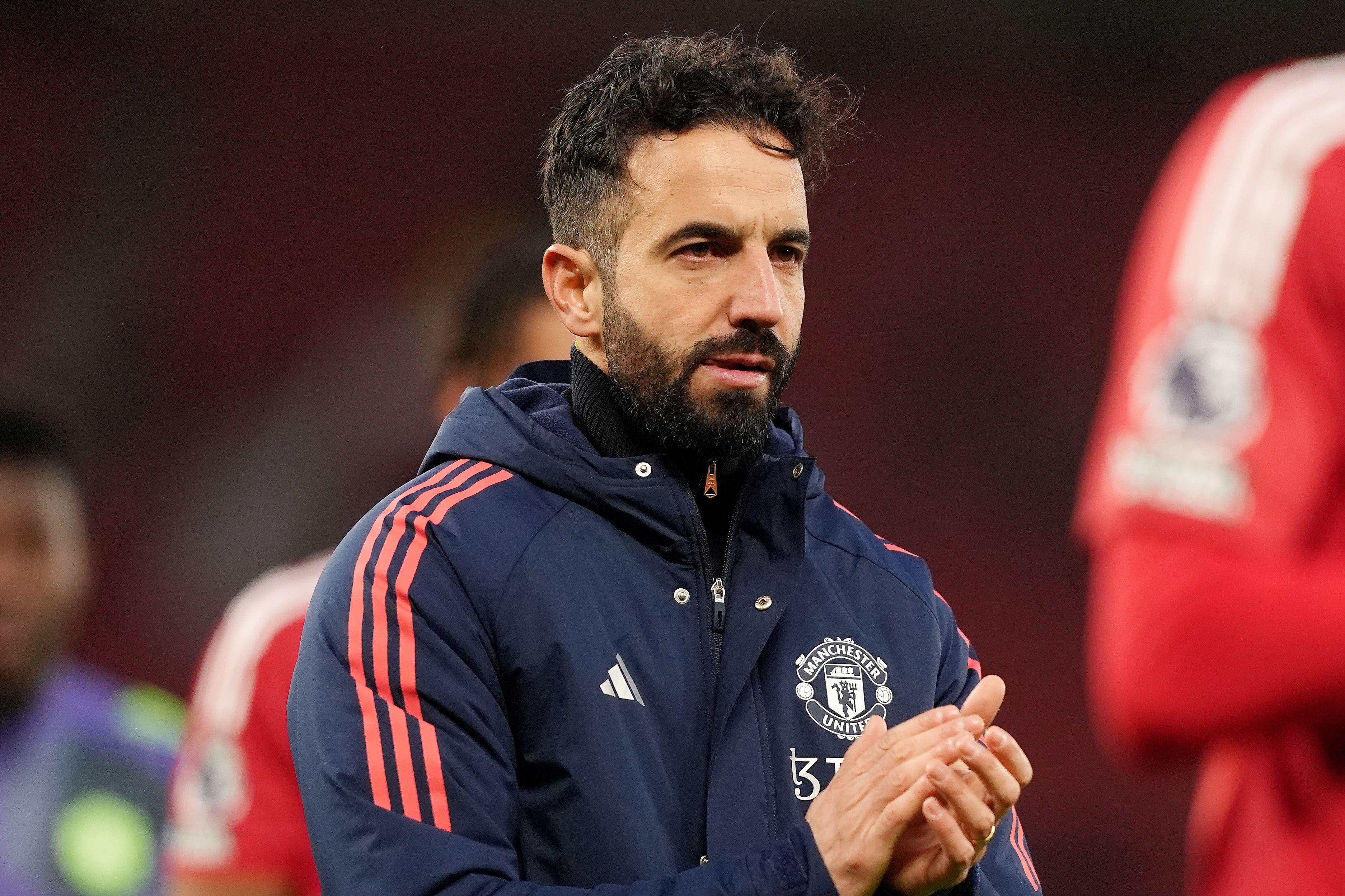 Manchester United head coach Ruben Amorim knows his team have work to do (Martin Rickett/PA)