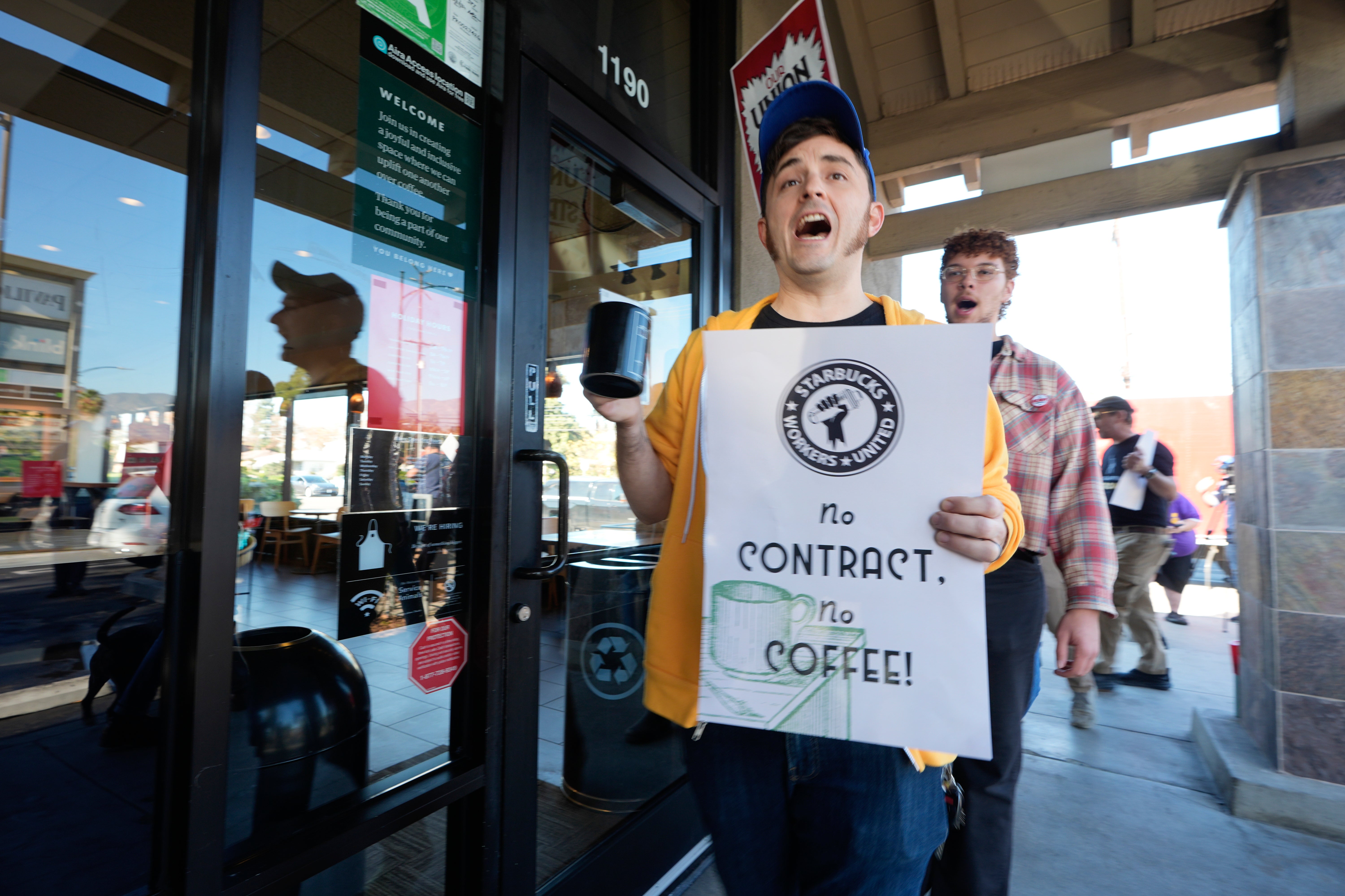 The walkouts are organized by Workers United, a union representing over 10,000 baristas, to protest lack of progress in contract negotiations with the company