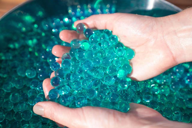 <p>Leading emergency doctors have sent a ‘safety flash’ over water beads, which can be dangerous when swallowed by children (Alamy/PA)</p>