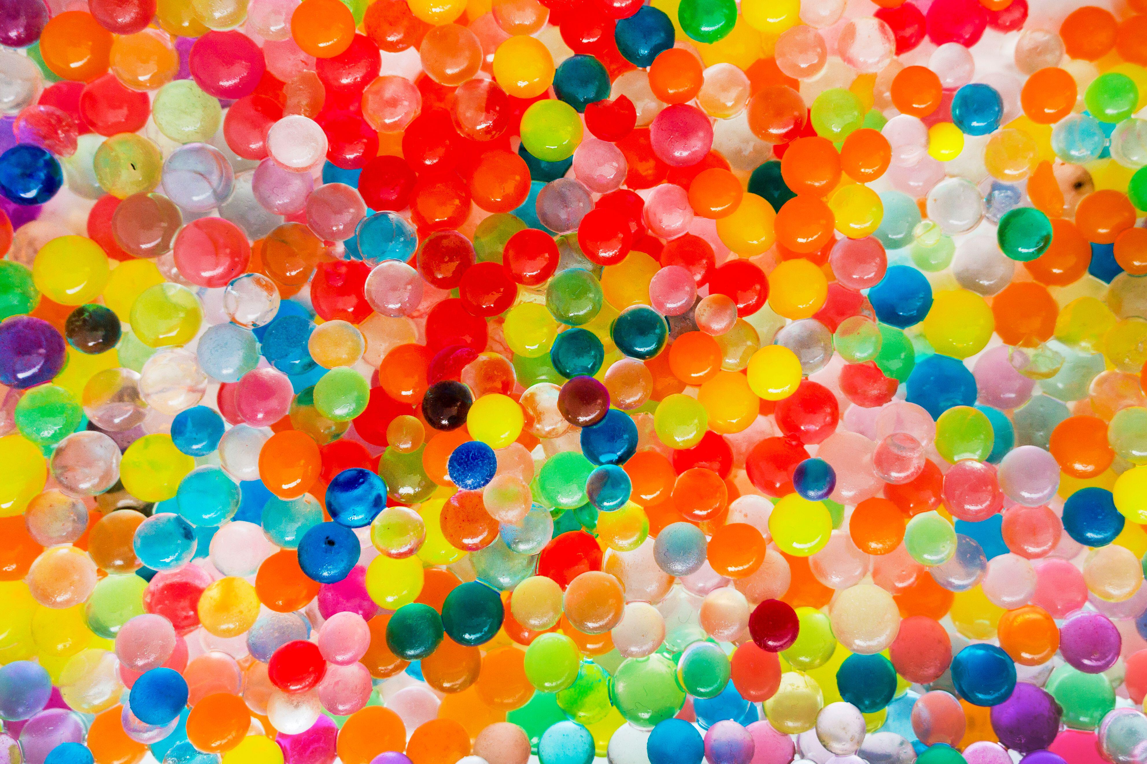 The beads can grow to 400-times their size in around 36 hours (Alamy/PA)