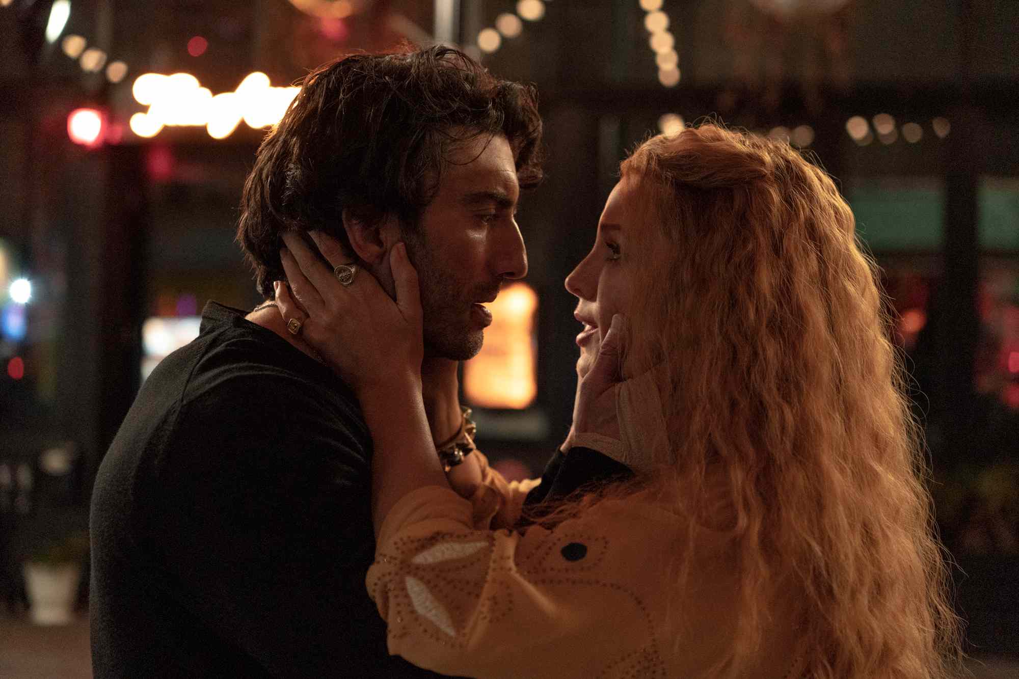 Justin Baldoni and Blake Lively as Ryle and Lily in ‘It Ends with Us’