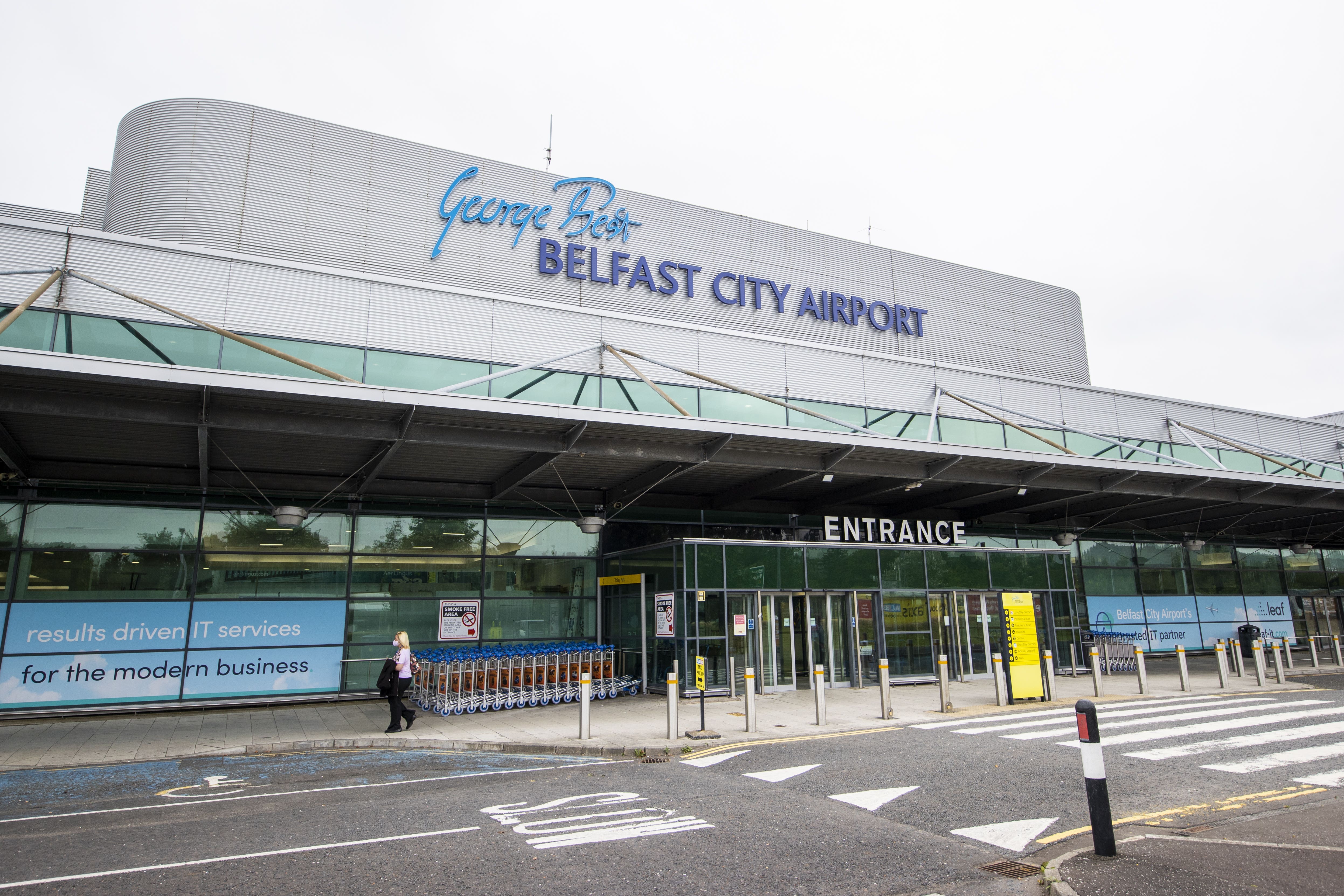 Belfast City Airport is resuming normal operations (Liam McBurney/PA)