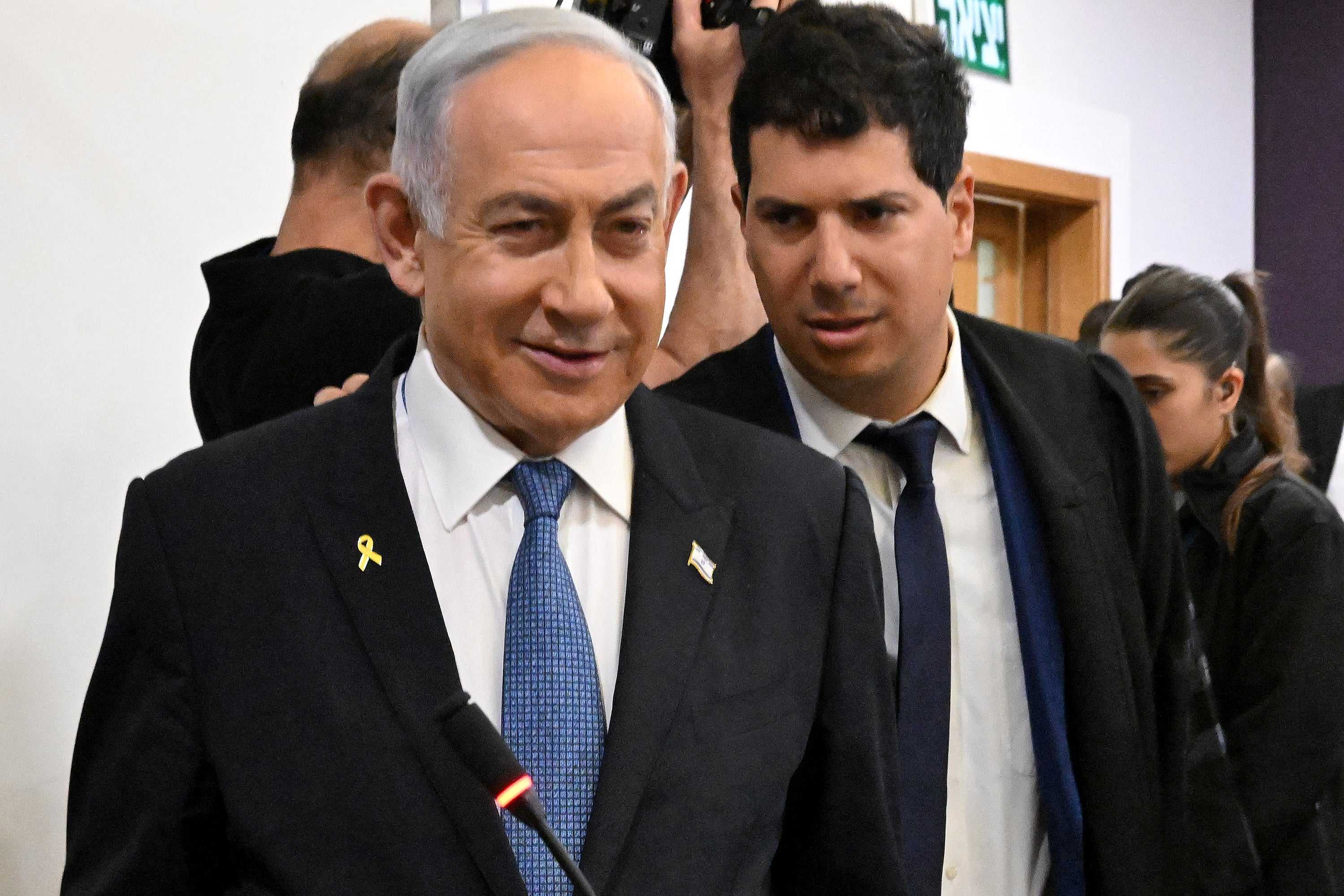 Benjamin Netanyahu thanked allies for their support