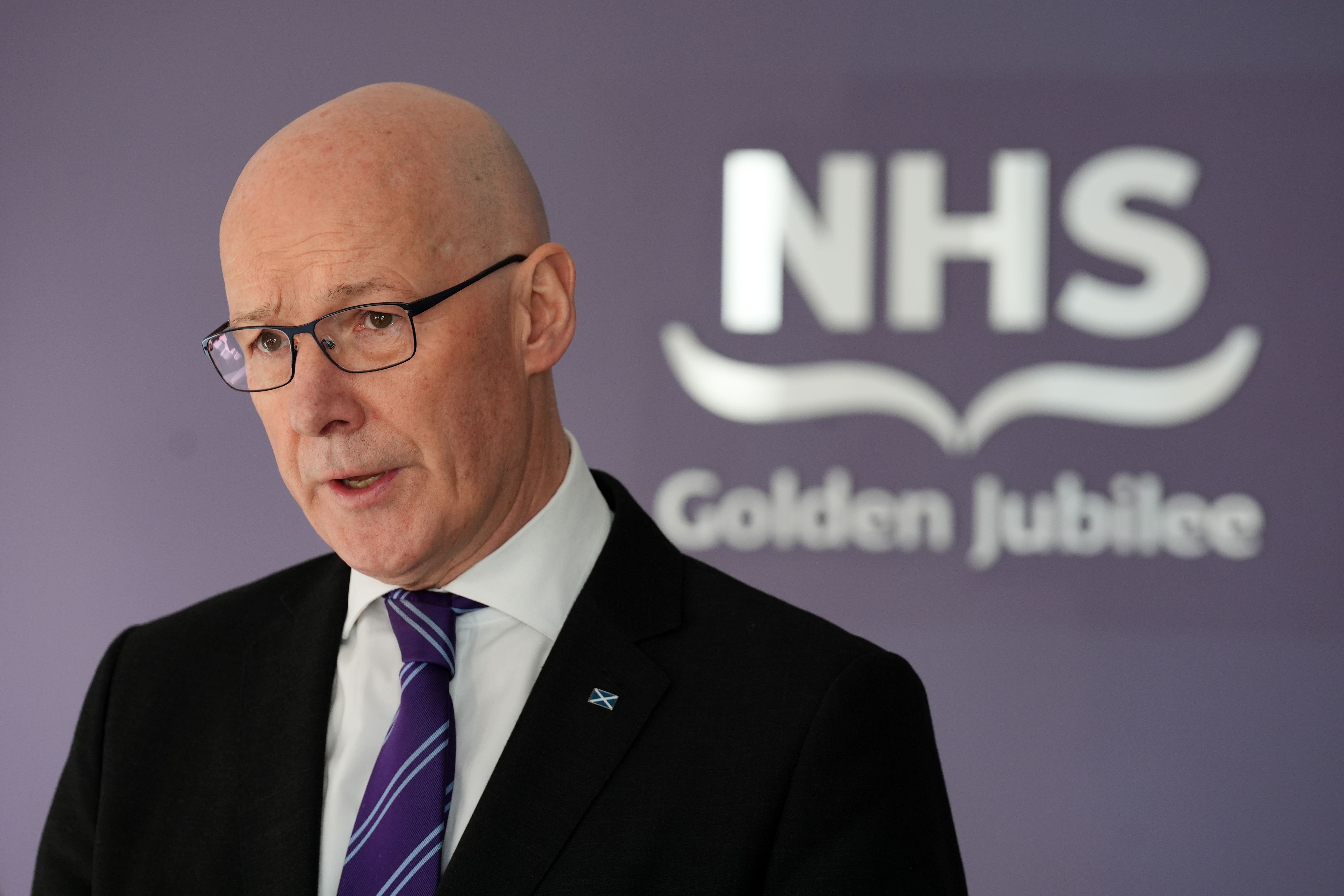 John Swinney discussed the Lord Advocate’s comments (Andrew Milligan/PA)