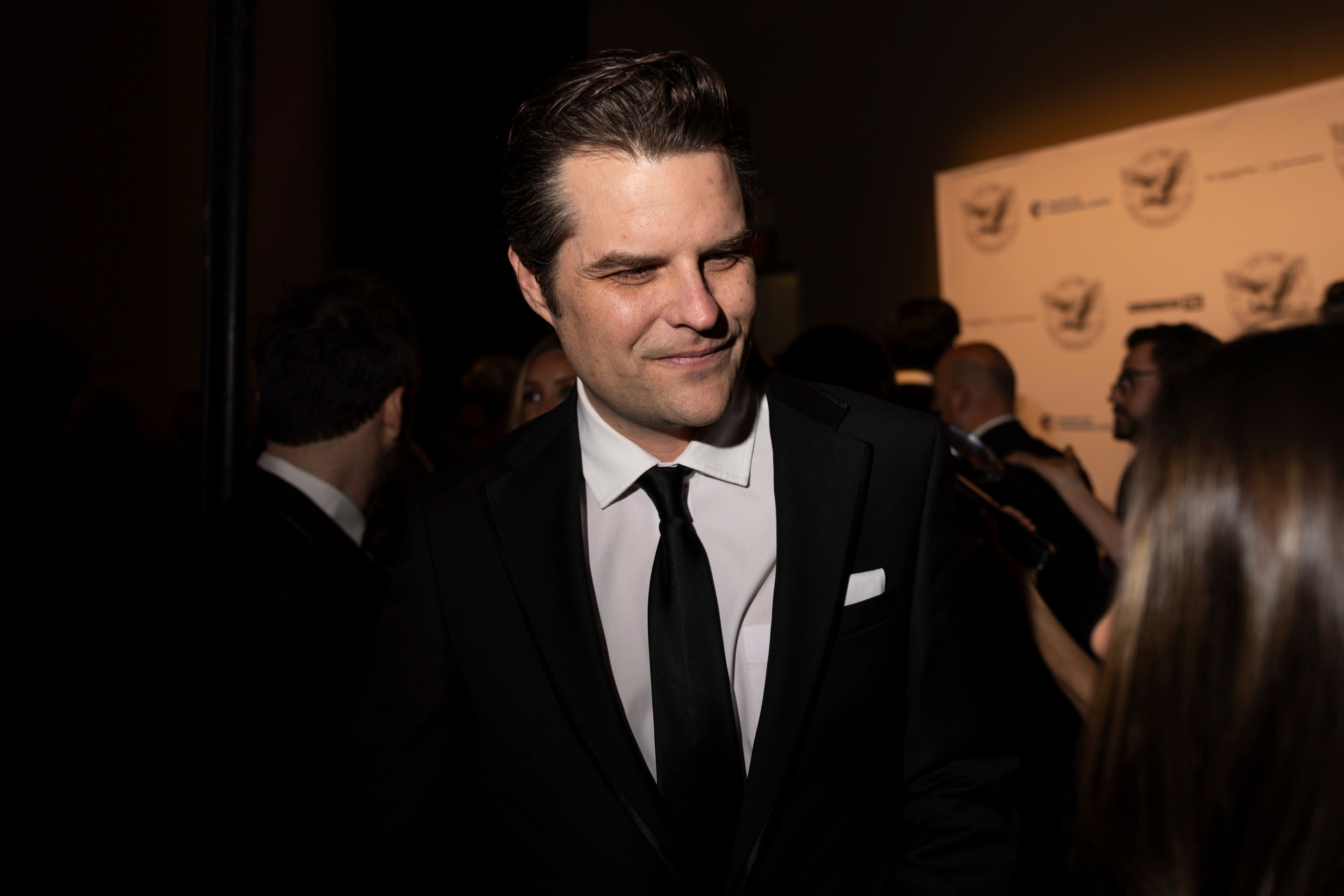 Matt Gaetz attending the Young Republican Gala in New York in December