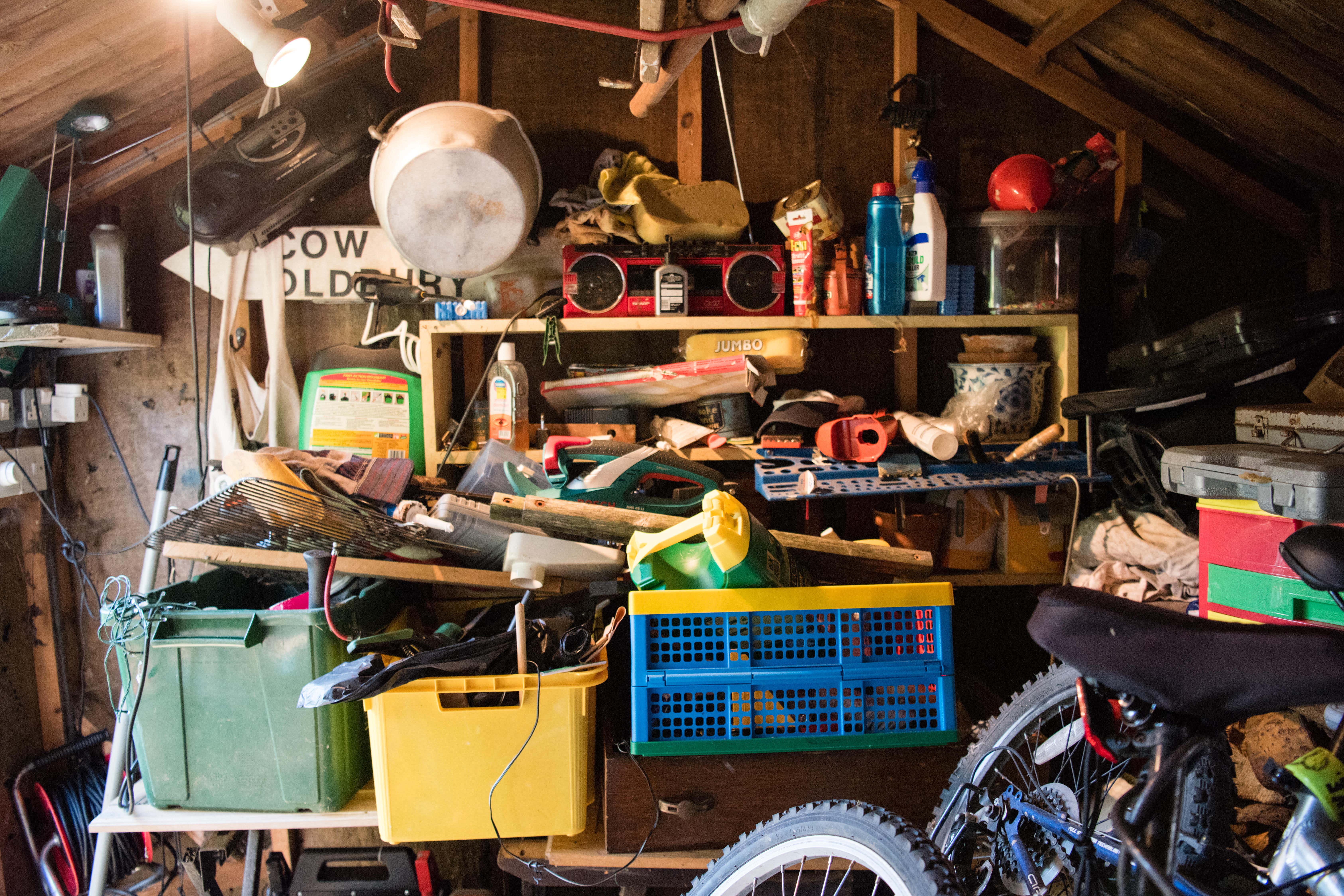 Garden experts offer their top tips to keep your shed organised (Alamy/PA)