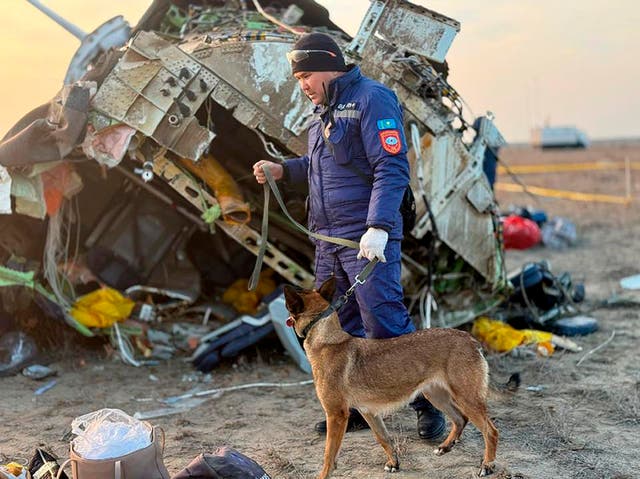 <p>Azerbaijan Airliner Crash</p>