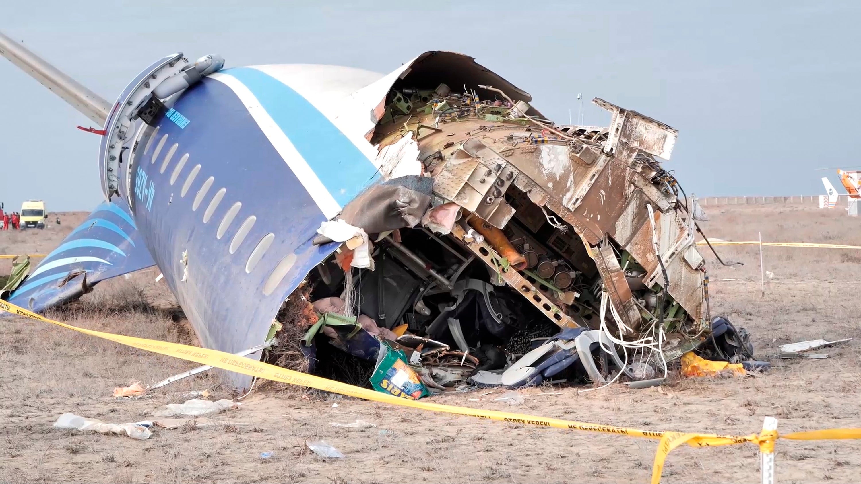 Kazakhstan Azerbaijan Airliner Crash